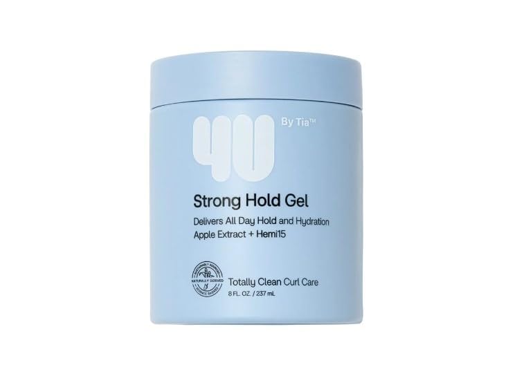 4U by Tia Strong Hold Gel with Apple Extract and Hemi15, 8 fl oz 1 pk