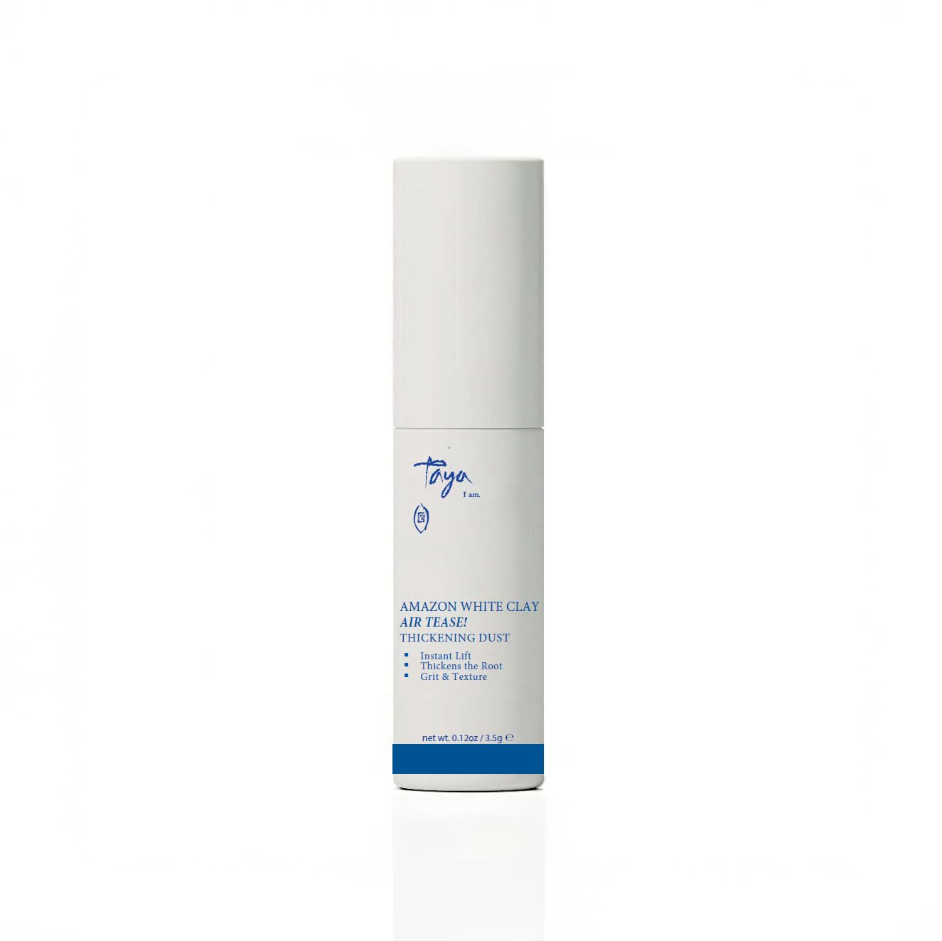 Taya Beauty Amazon White Clay, Air Tease!, Thickening Styling Dust - Volume & Texture Powder -For Thin, Fine and Thinning Hair– For Thicker Deconstructed Styling