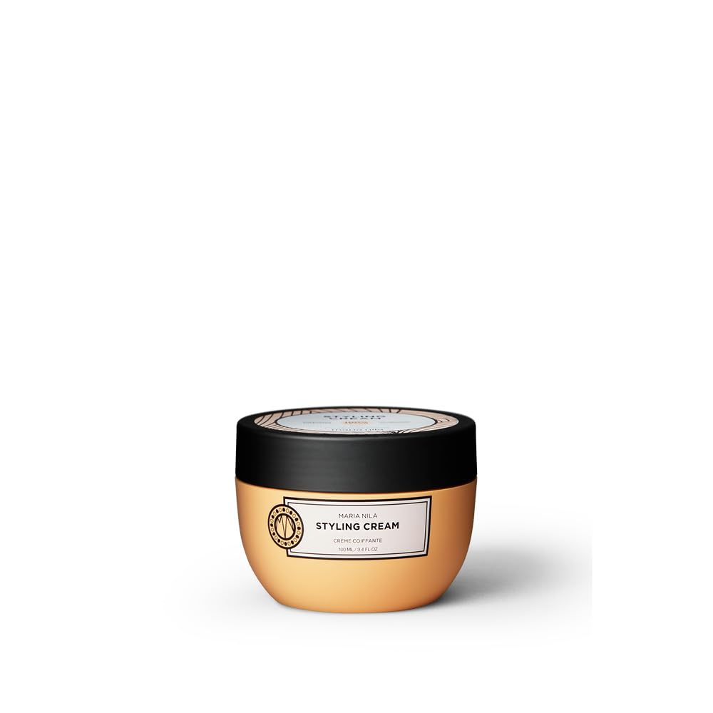 Maria Nila Hair Styling Cream, 3.4 Fl Oz, 100% Vegan & Sulfate/Paraben free