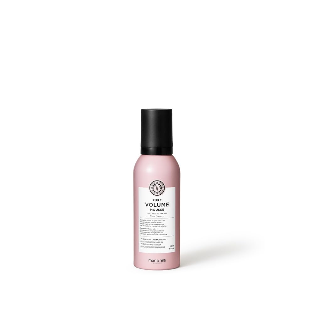 Maria Nila Pure Volume, Vitamin B5 Gives Volume to Thin & Fine Hair, 100% Vegan & Sulfate/Paraben free