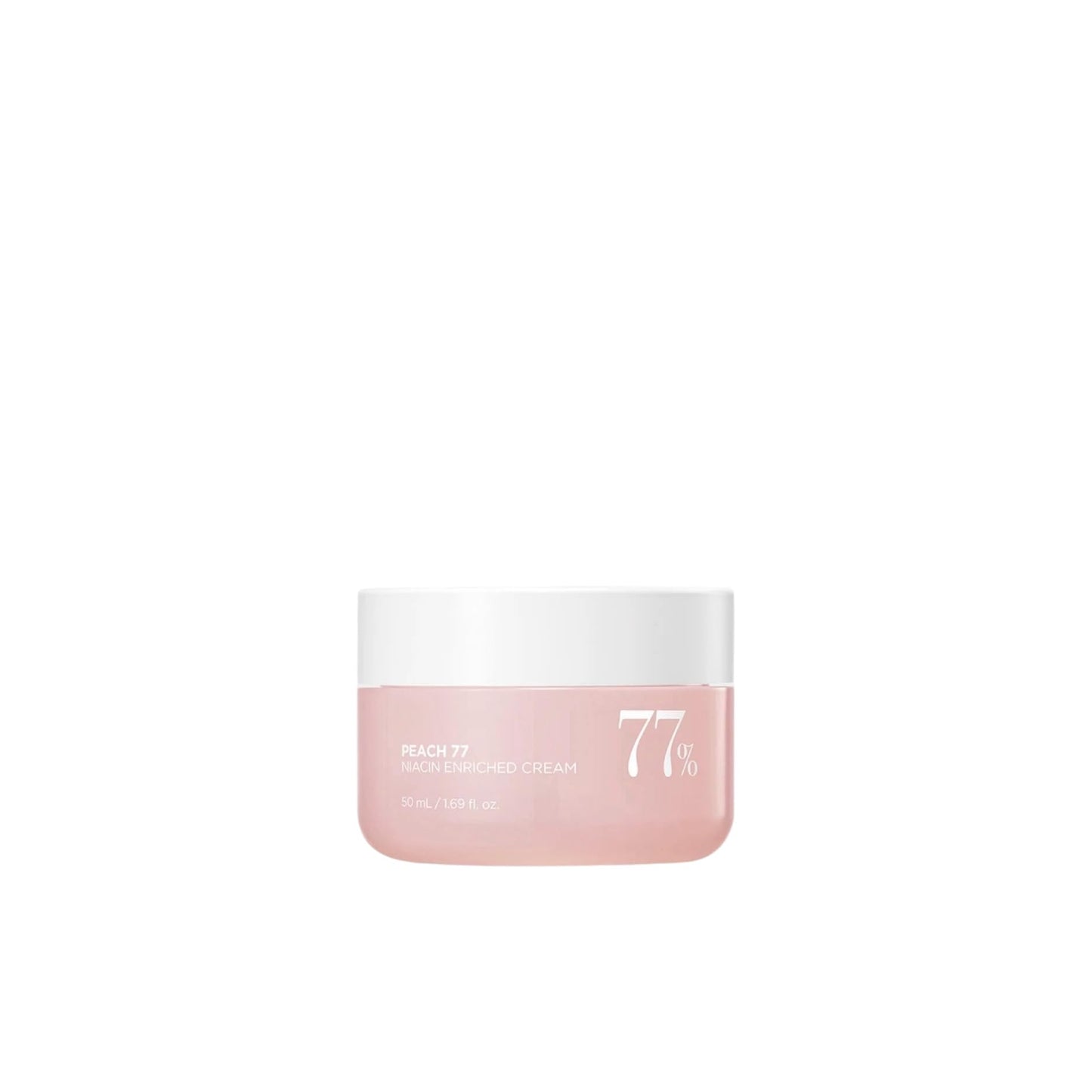Peach 77% Cream, Face Moisturizer for Dry Skin with Vitamin B12, Collagen, Gentle Hydrating Korean Skin Care for Glass Skin (50ml, 1.69 fl.oz.)