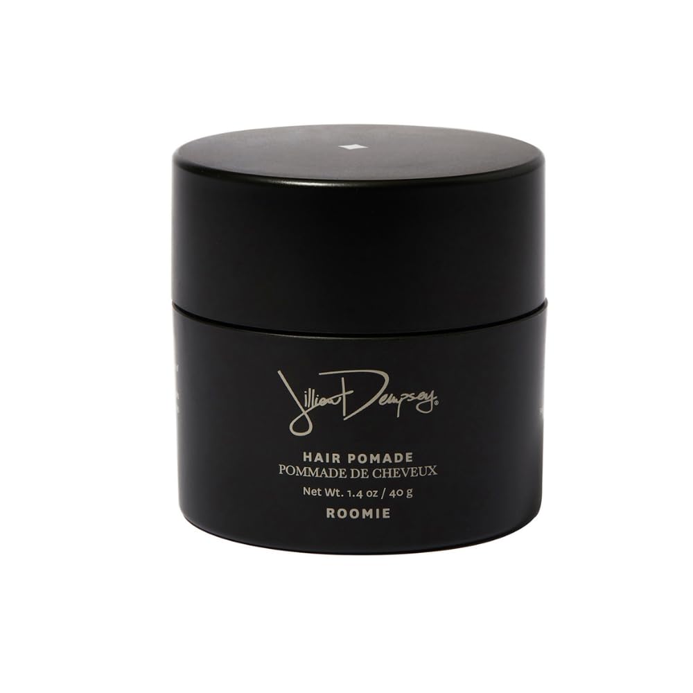 Jillian Dempsey Roomie Hair Pomade: Hair Styling Wax for Men & Women, for Definition, Texture and Hold, Solid Wax That Melts Into a Soft Pomade I Vegan, Clean Beauty