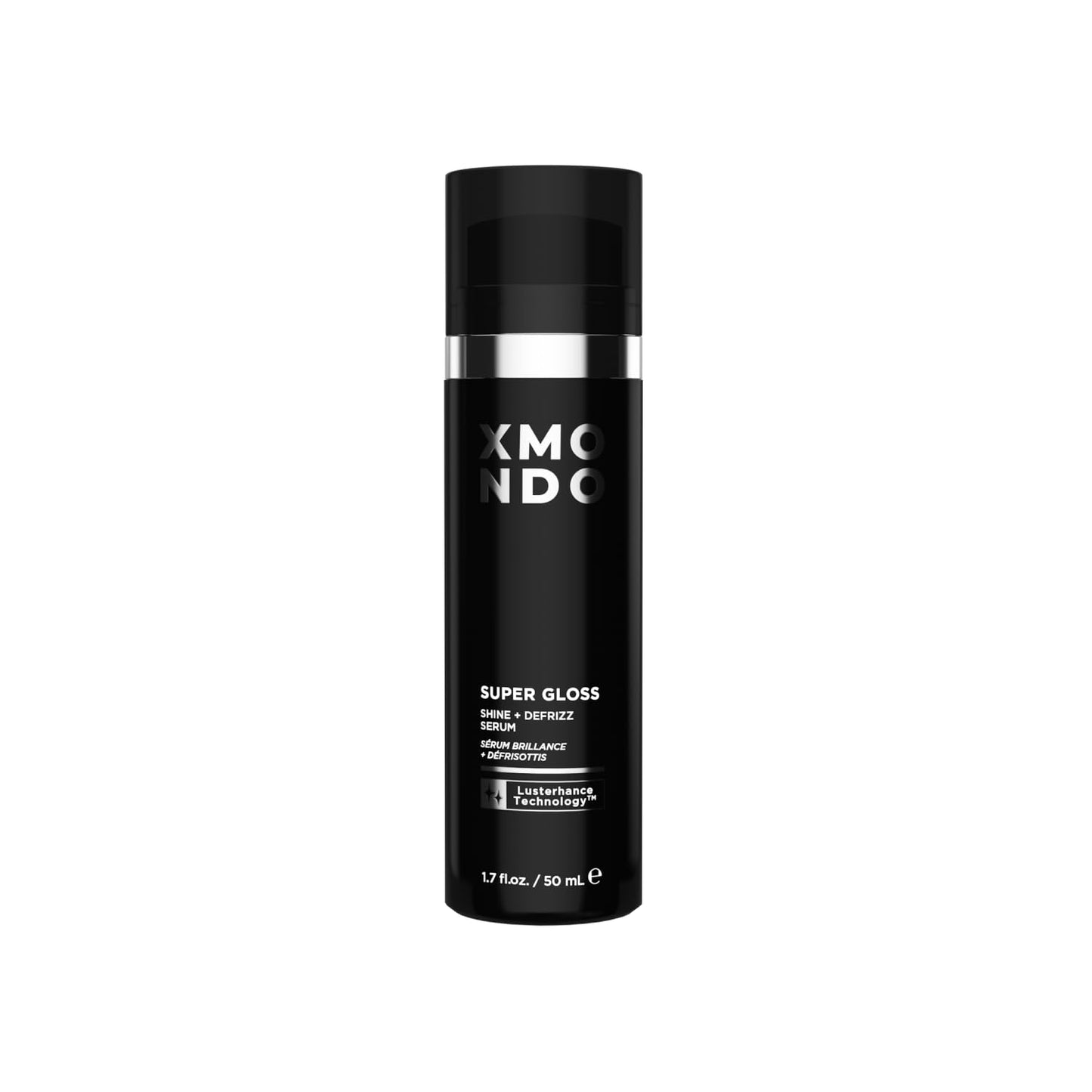 XMONDO Hair Super Gloss Shine + Defrizz Serum High-Gloss Anti-Frizz Serum with Lusterhance Technologyª, Bond Booster & Hemisqualane, Softens Dry Ends, Lightweight & Non-Greasy, 1.7 fl oz