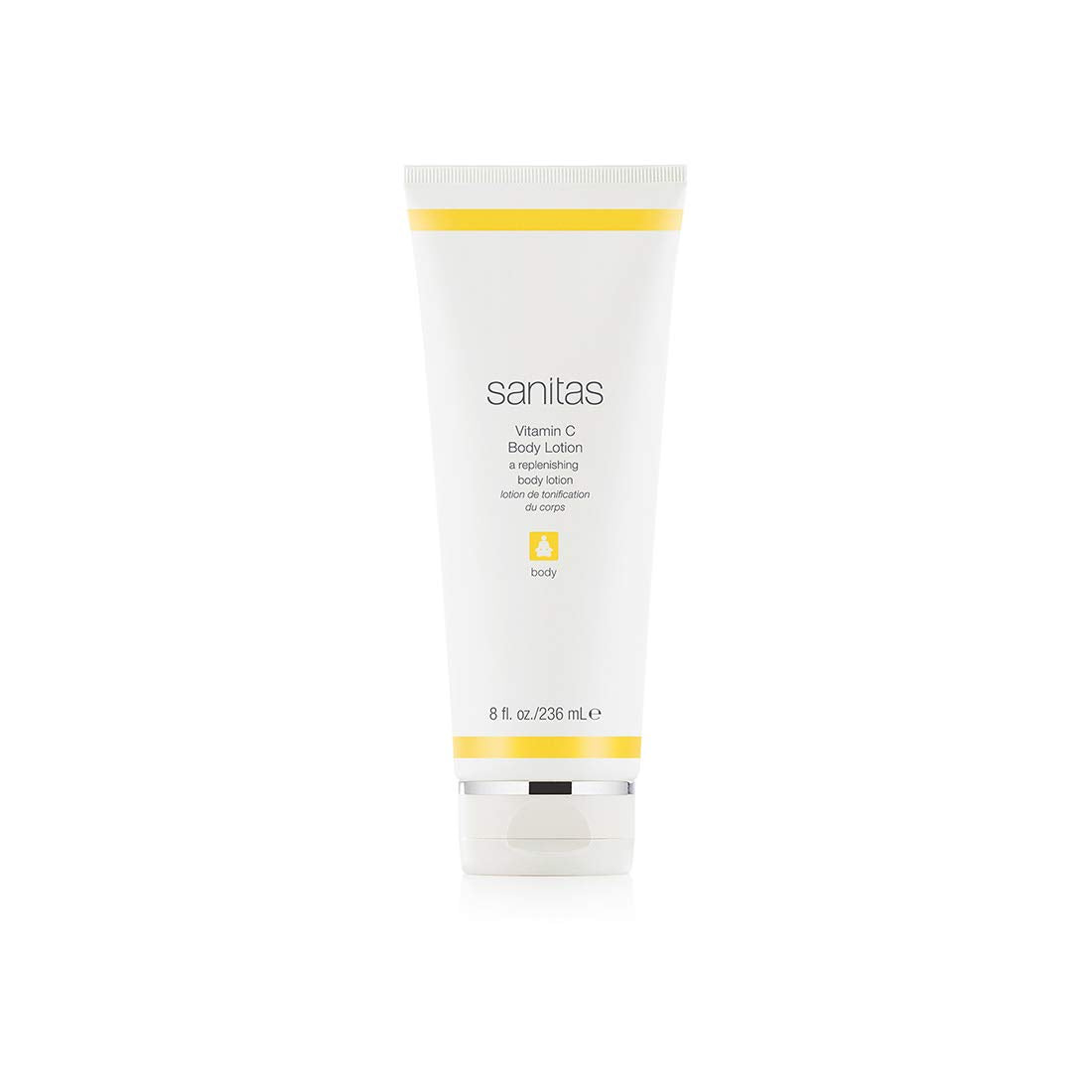Sanitas Skincare Vitamin C Body Lotion, Brightening, Antioxidants, Shea Butter, 7.4 Ounces