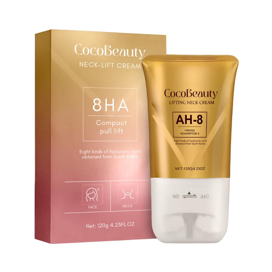 Neck Lift Cream - Firming & Lifting Cream for Neck and Skin Anti-Aging Treatment for Wrinkles and Sagging Smooth & Hydrate DŽcolletŽ Fast-Absorbing Formula