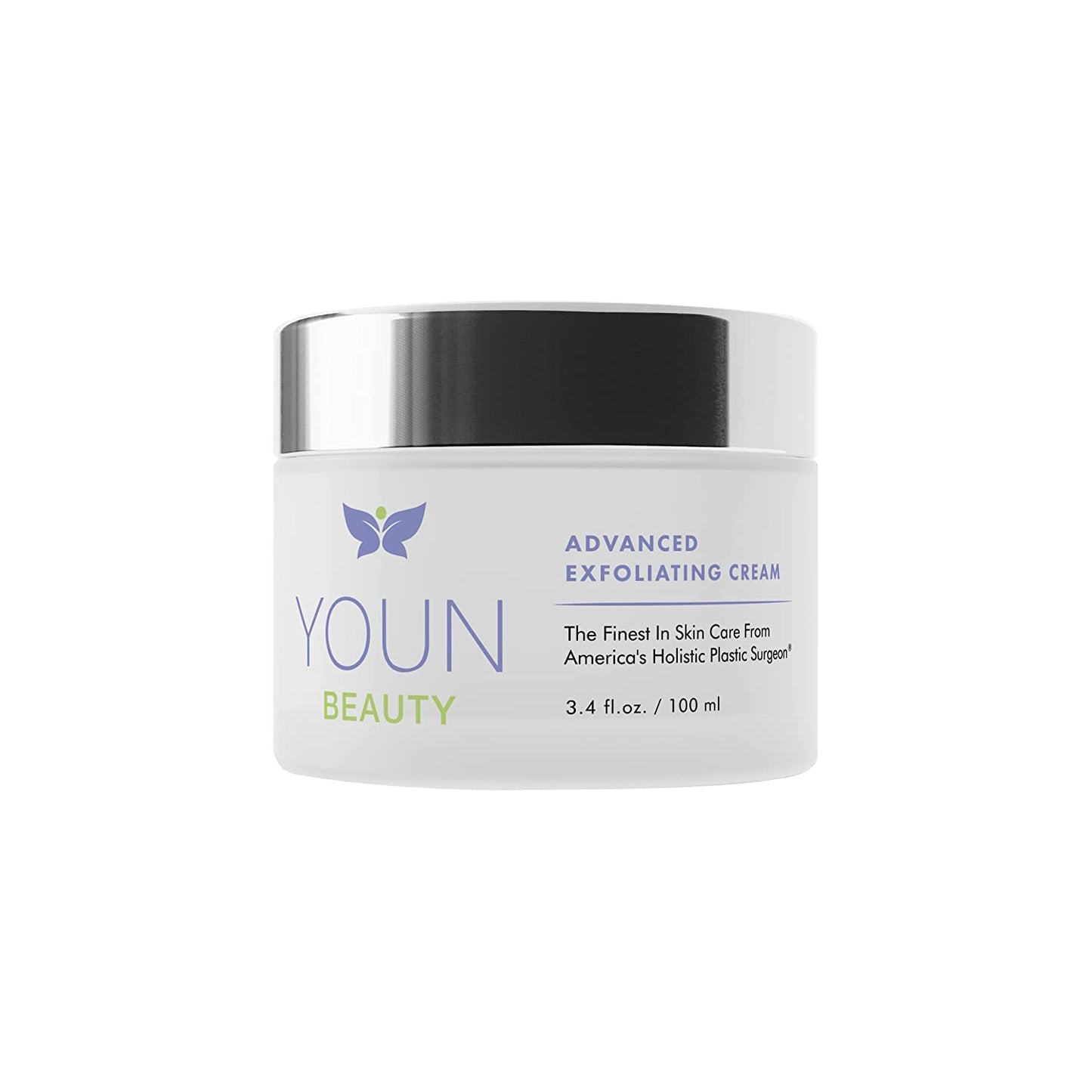 YOUN Beauty Wash-Off Exfoliating Face Wash by Dr. Anthony Youn Paraben-Free, Gentle Face Exfoliator with Shea Butter, Vitamin E, Jojoba Oil, and Grapeseed Oil (100 ml)