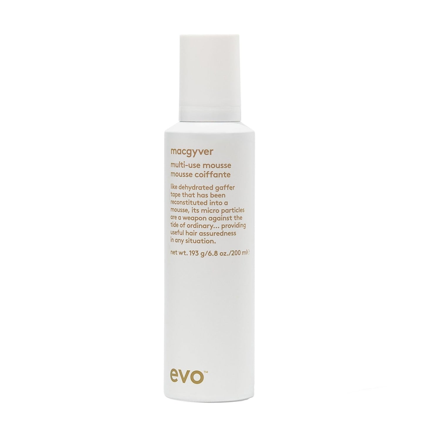 EVO Macgyver Multi-use Mousse - Texturising Hair Mousse - Instant Volume With Lasting Hold