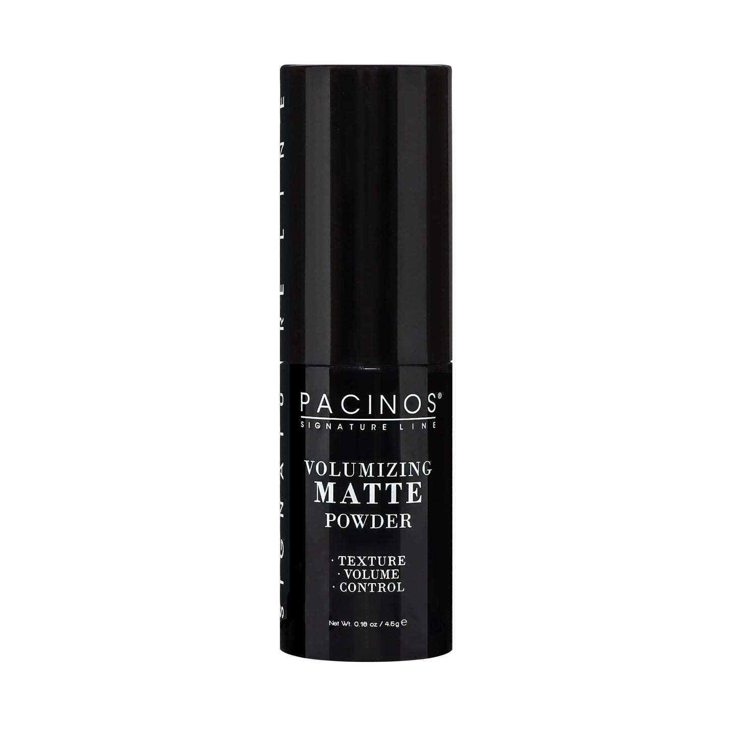 Pacinos Volumizing Matte Hair Powder - Adds Texture, Volume, Controls & Absorbs Excess Oil for Natural Finish, All Hair Types, 4.5 g.