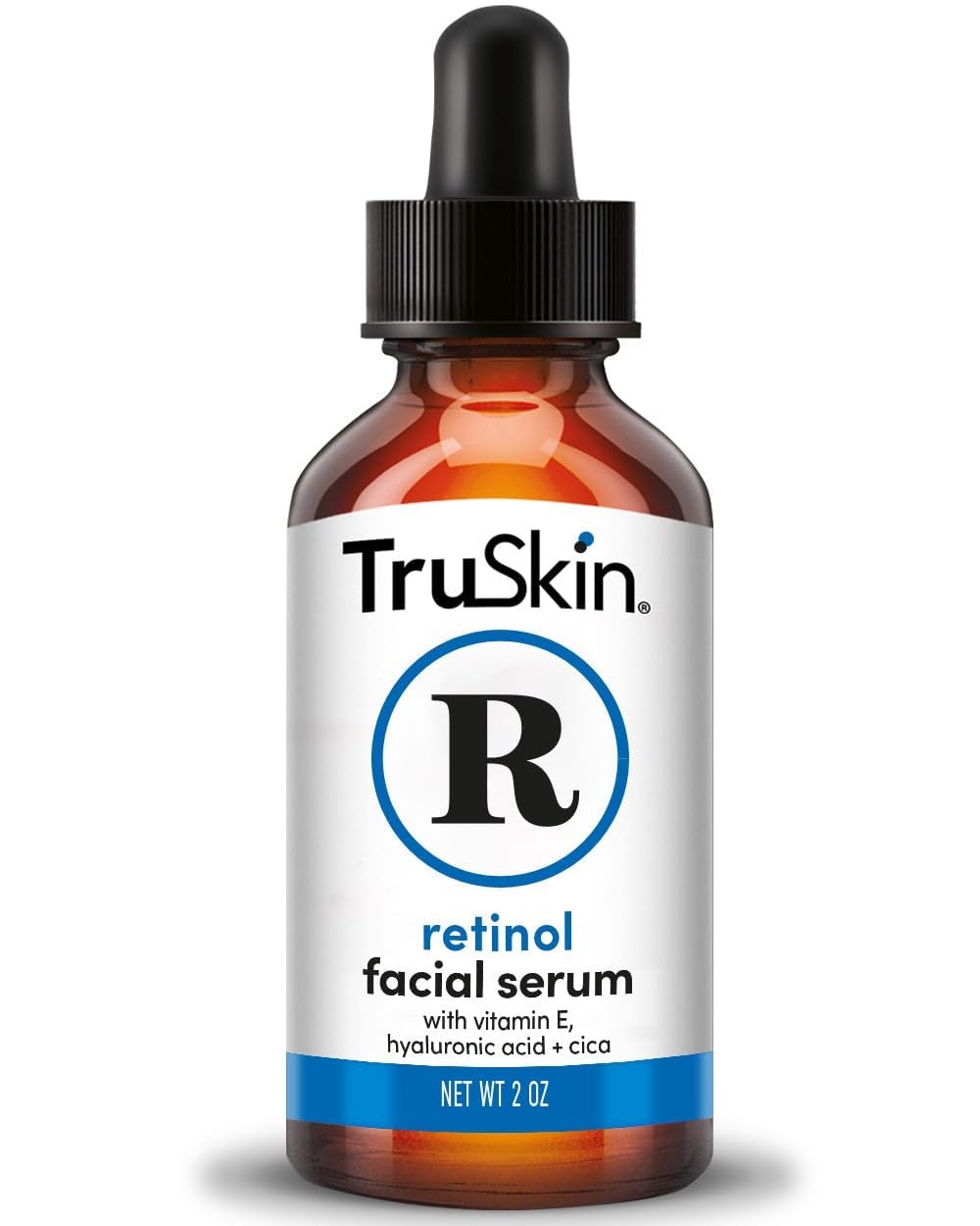 TRUSKIN Retinol Serum for Face Gentle Anti-Aging Serum with Retinol, Hyaluronic Acid, and Vitamin E for a More Youthful Feel Skin Care Made to Improve Look of Fine Lines, Wrinkles, 2 fl oz
