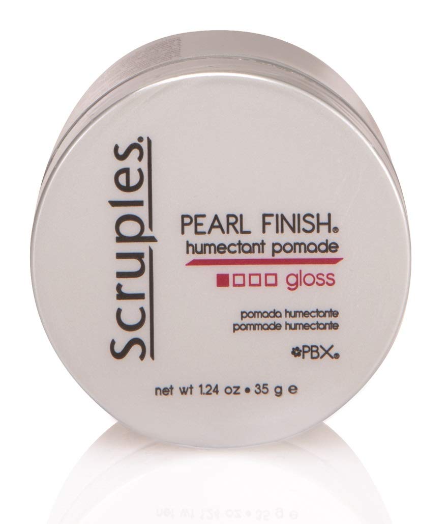 Scruples Pearl Finish Humectant Pomade - Flexible Hold Frizz Control Flyaway Tamer (2 oz)