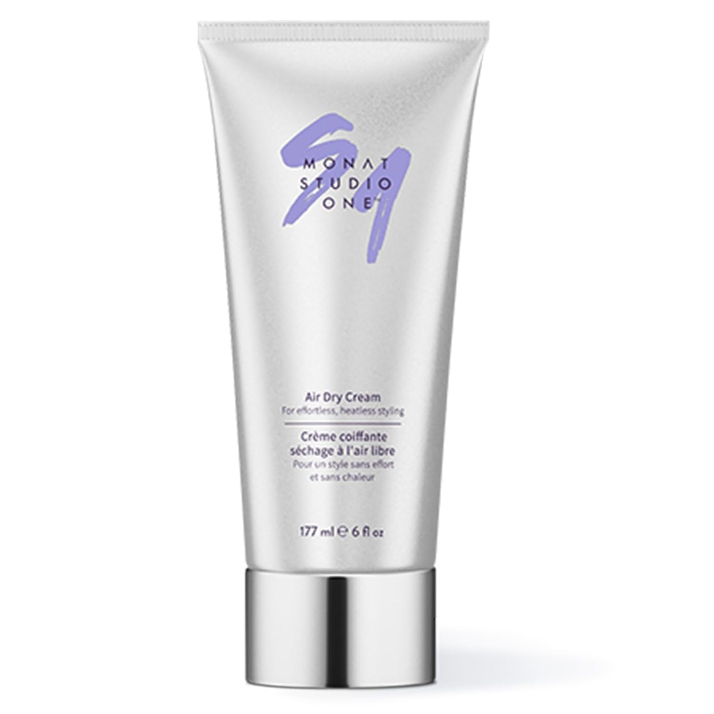 MONAT STUDIO ONEª Air Dry Cream - Soft, Hair Styling Cream for touchable hold and Humidity Protection. Hair Frizz Control for All-Hair Types and no heat needed - Net Wt. 177 ml / 6 fl. oz.