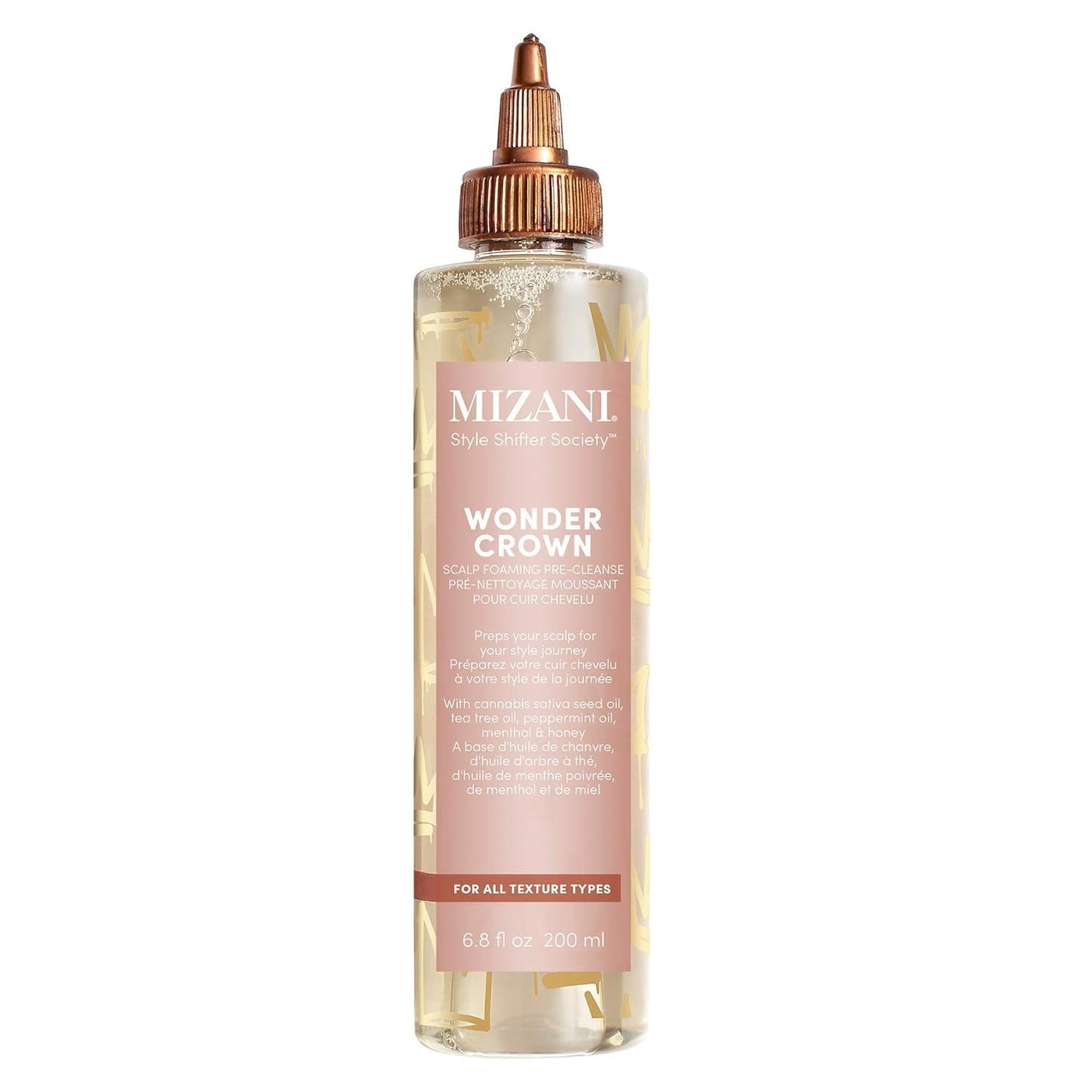 MIZANI Wonder Crown Scalp Cleanser - Helps Stimulate Hair Growth, Removes Buildup and Oil With Tea Tree and Peppermint Oil, For Dry & Itchy Scalps