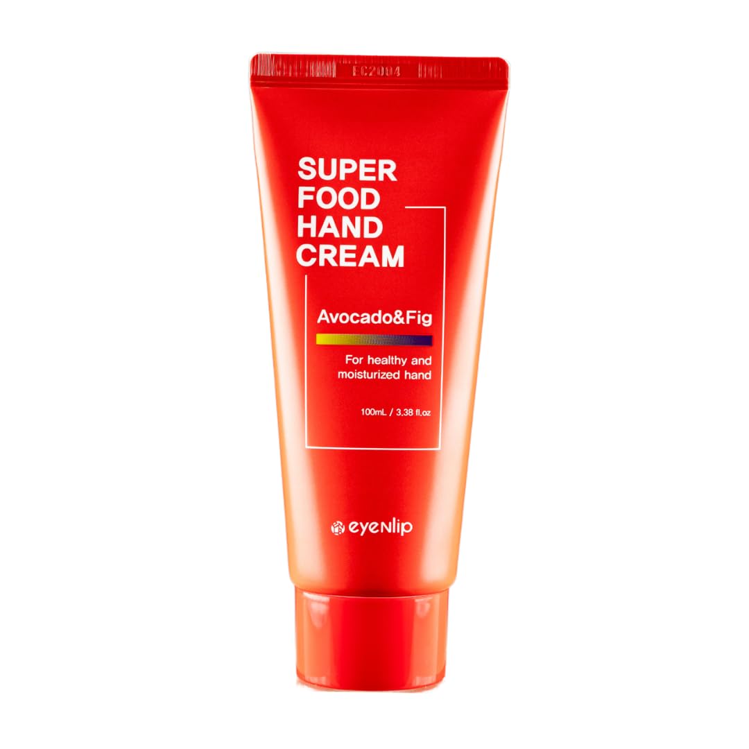 Avocado Fig Hand Cream 3.38 fl oz Deep Moisture with Shea Butter and Sunflower Oil, Non-Greasy Hydration for Smooth, Healthy Hands, Korean Skincare