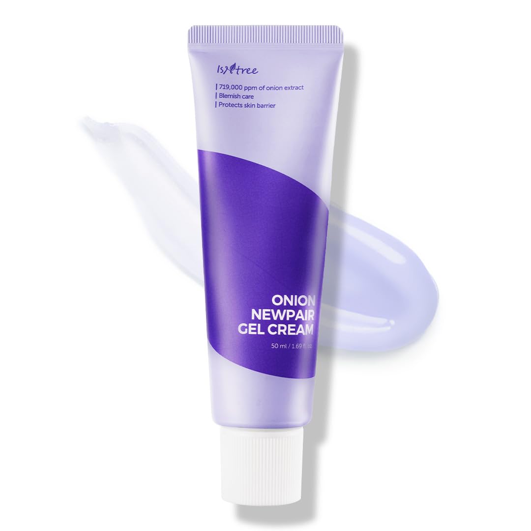 ISNTREE Onion Newpair Gel Cream 50ml 1.69 fl.oz - Soothing Care | 3‑Layer Hyaluronic Acid| Moisturizing | 71 % Red Onion Extract | Non-Sticky & Non-Greasy l Skin hydration I Korean Skincare