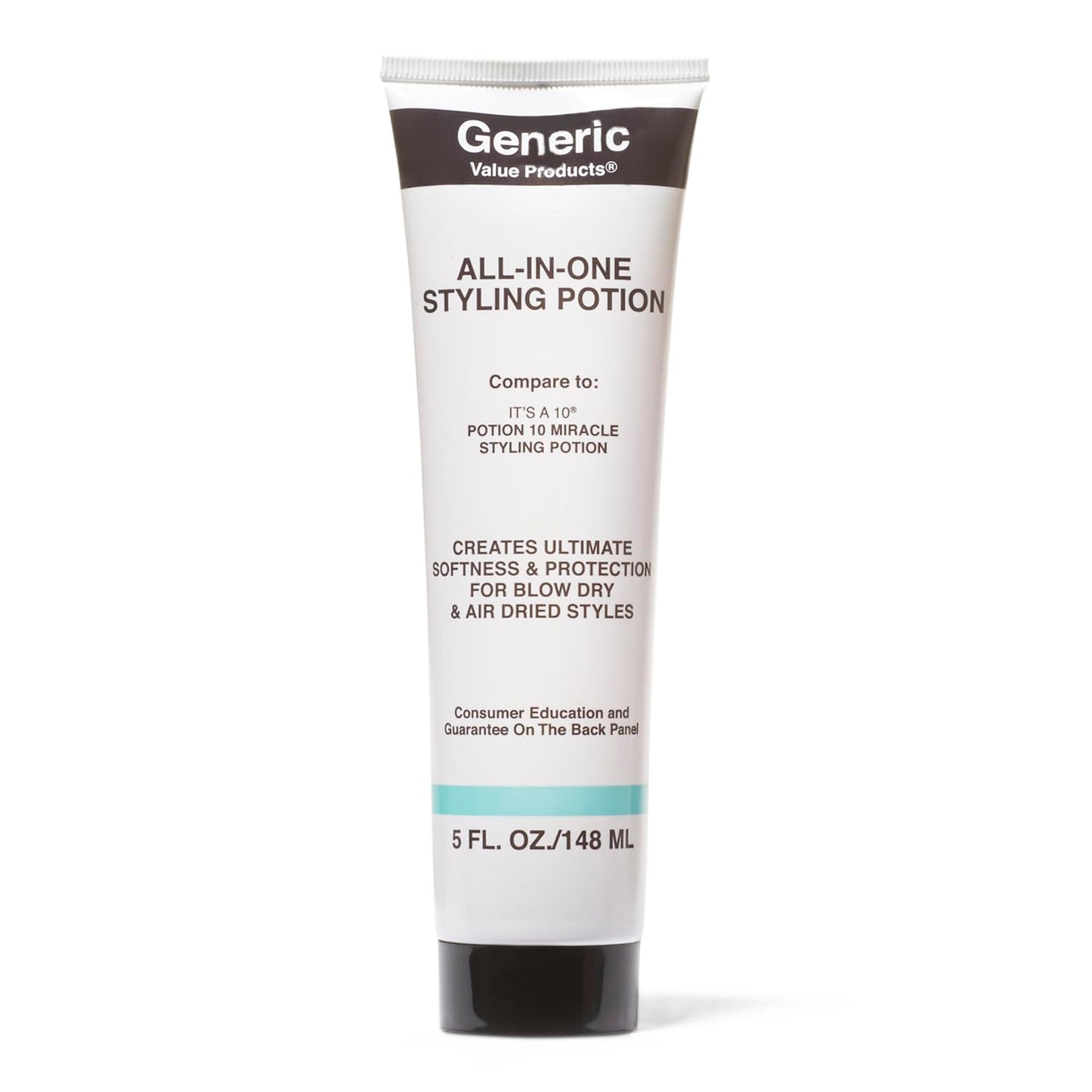 Generic Value Products AllinOne Styling Potion, Detangles, Reduces Frizz, Adds Softness and Shine, Lightweight, 5 Oz