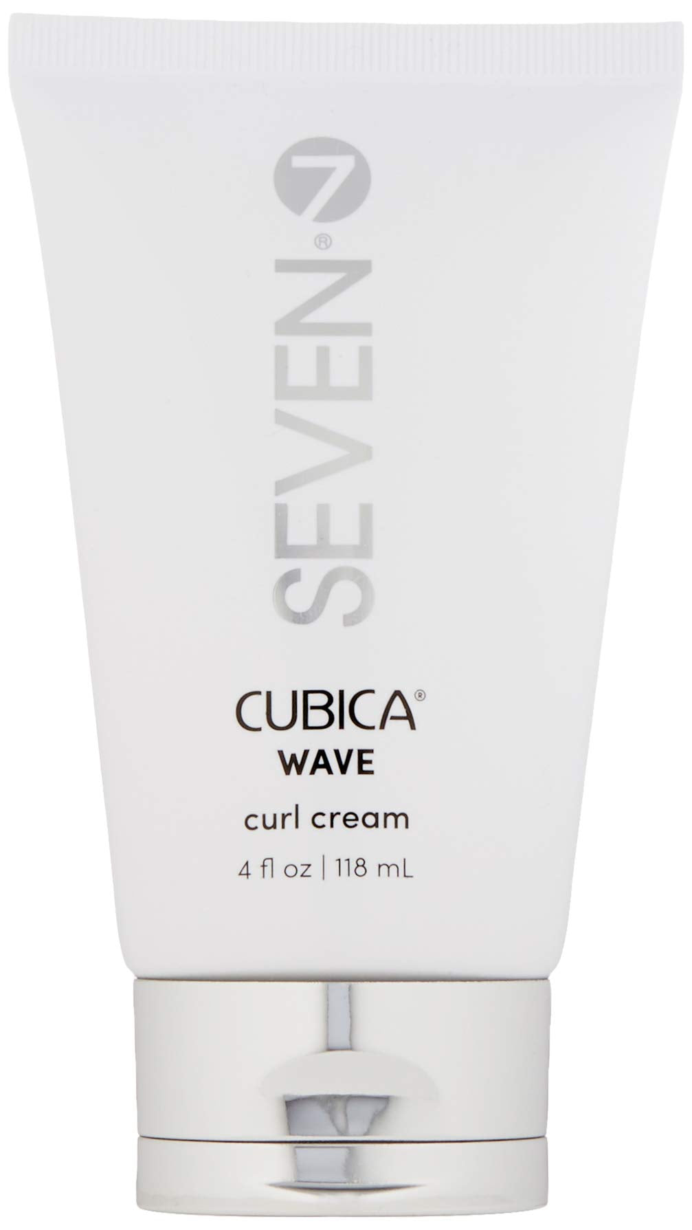 SEVEN Hair Care CUBICA Wave Curl Cream, Anti-Frizz Curl Defining Cream for Curly Hair, Moisturizing Hair Curling Cream for Enhancing Curls with Shea Butter + Argan Oil, Made in USA, 4 oz