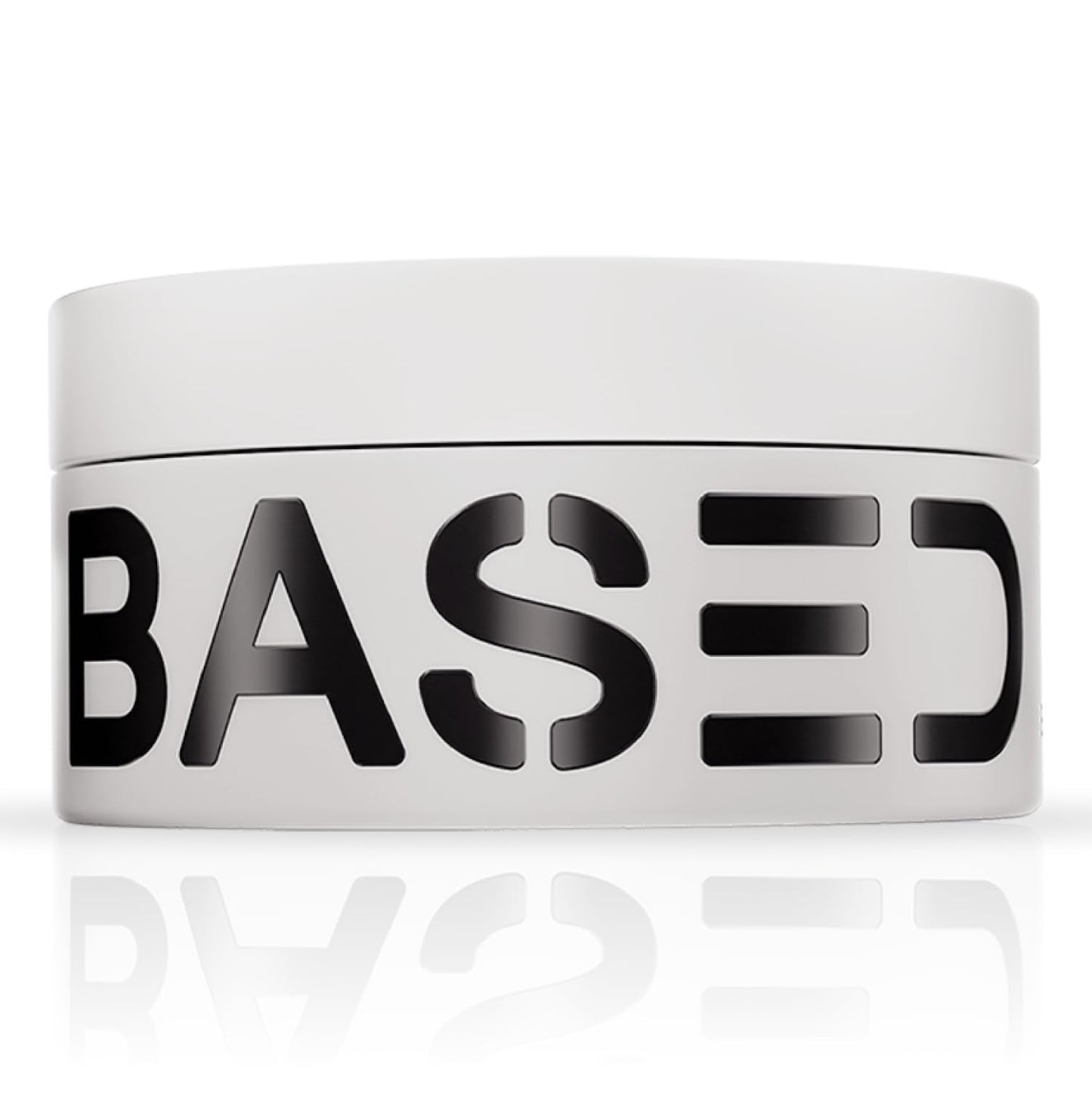 BASED Hair Clay for Men, Premium Hair Clay with Strong Hold, Texturizing Finish, & Low Shine, Hair Styling for Medium, Thick, Straight, or Wavy Hair, Santal Sandalwood Fragrance (3oz Pack of 1)