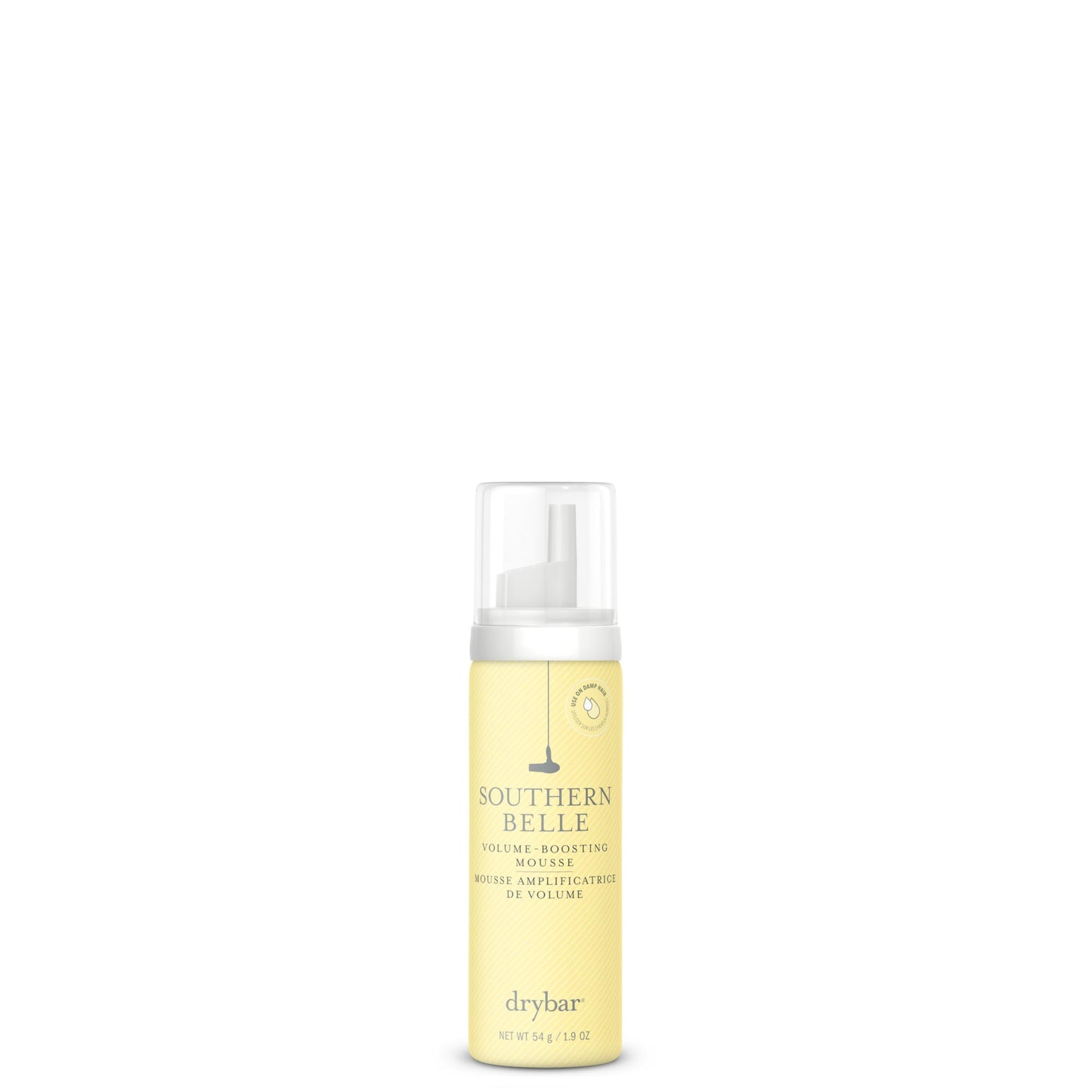 Drybar Southern Belle Volume - Boosting Mousse | Prevents Frizz & Damage, Smoothes Hair, and Provides Shine for Long-Lasting Body & Style