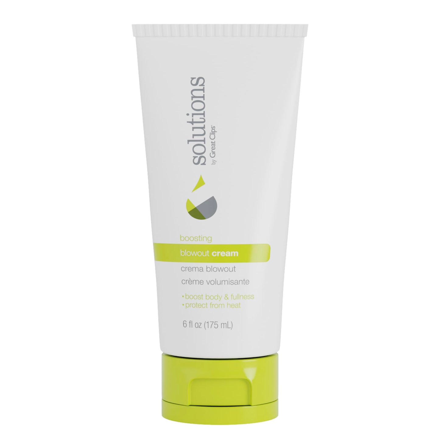 GREAT CLIPS Solutions Boosting Blowout Cream, 6oz | Boosts Body & Fullness |Perfect Blow Dry Prep Hair Product | Extends your Blowout