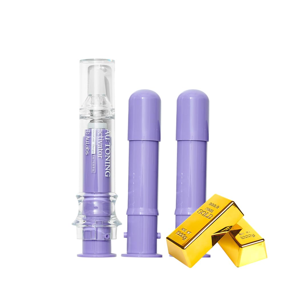 AU:TONING Ampoule - Premium Face Serum for Korean Skin Care Routine - Hydrating and Revitalizing Korean Skin Care Serum for Radiant, Youthful Complexion - 3 SET
