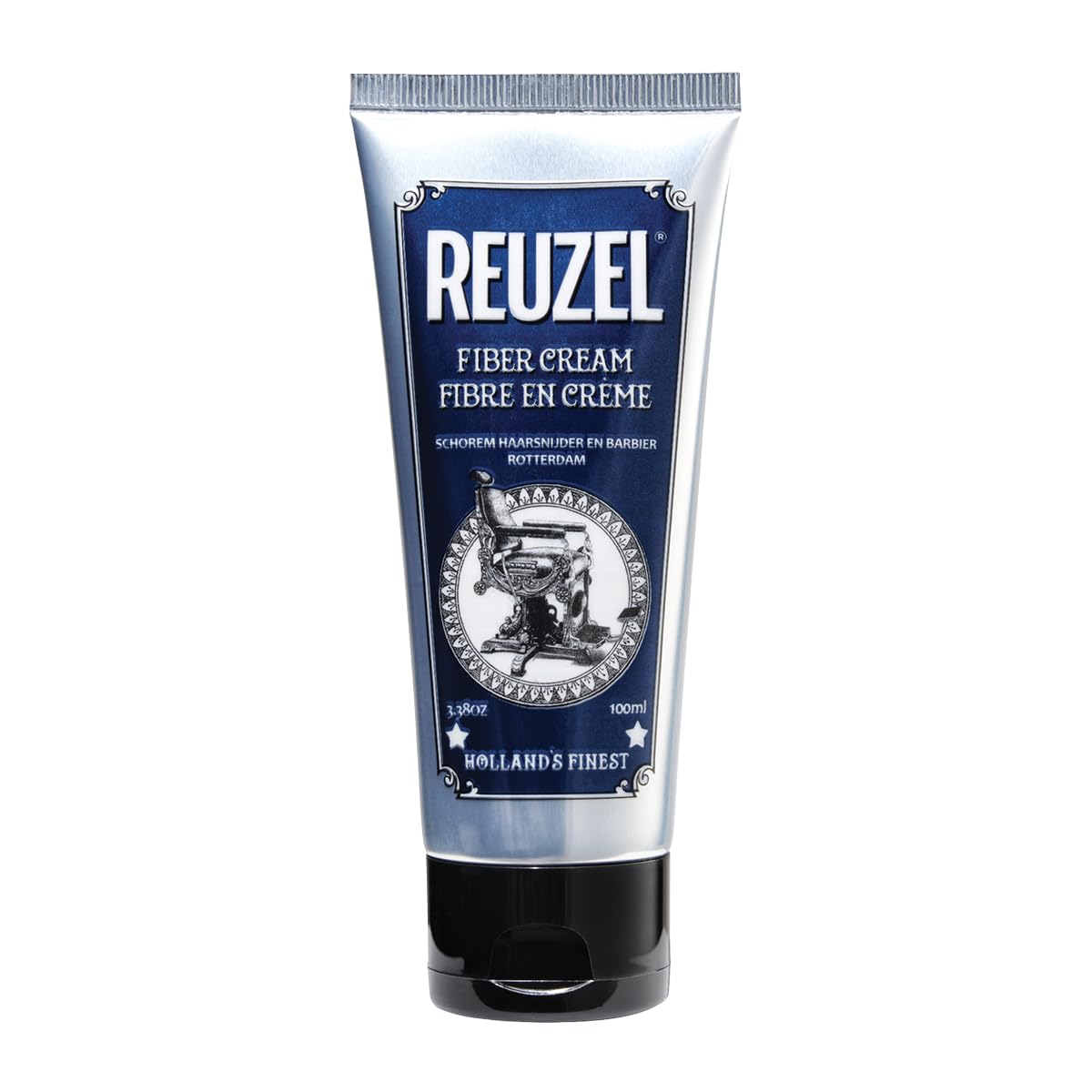 Reuzel Fiber Cream, Provides a Low Shine Finish, 3.38 oz