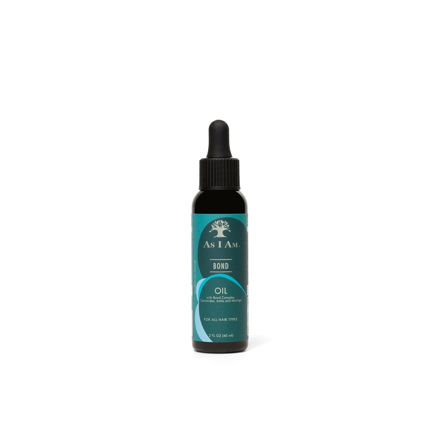 AS I AM Bond Oil - 2 oz - with Moringa, Amla, & Ceramides - Hair Repair Treatment For Damaged Hair