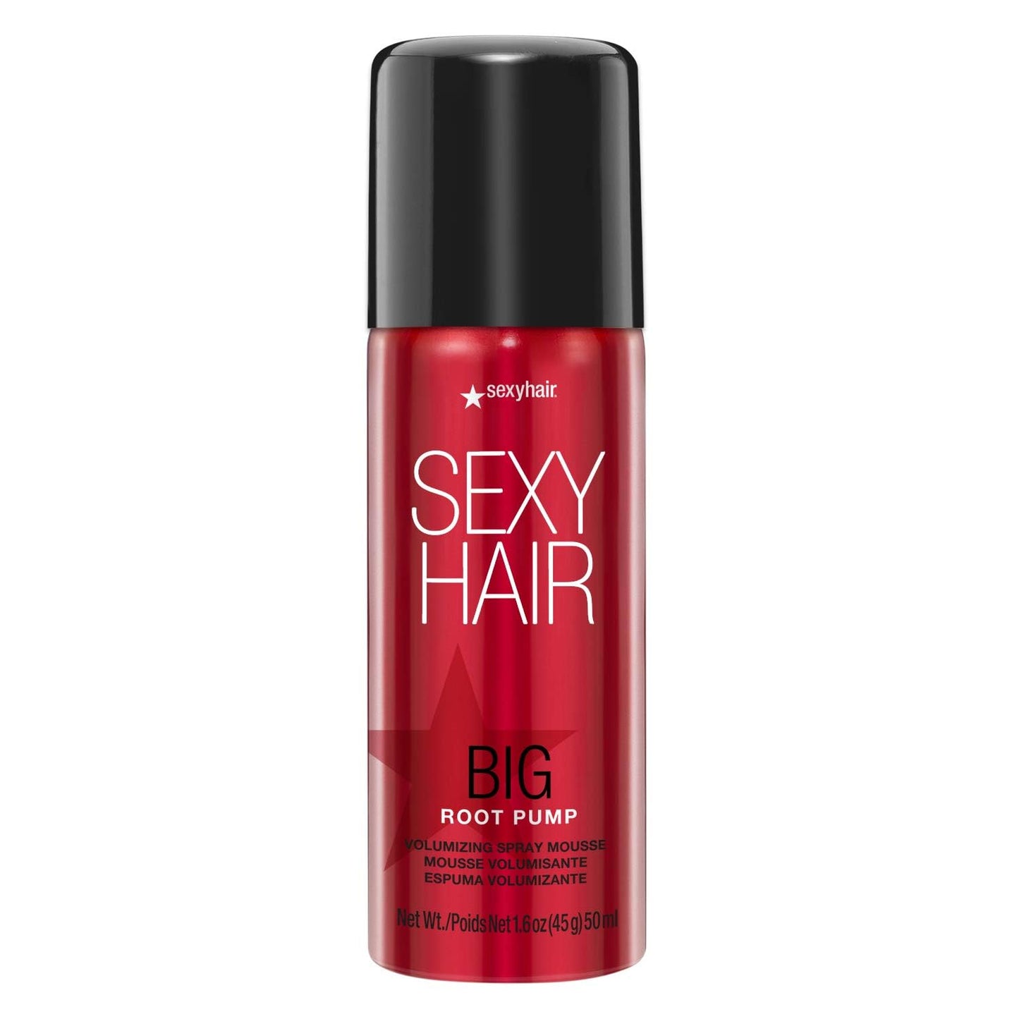 SexyHair Big Root Pump Volumizing Spray Mousse | Volume with Medium Hold | Up to 72 Hour Humidity Resistance