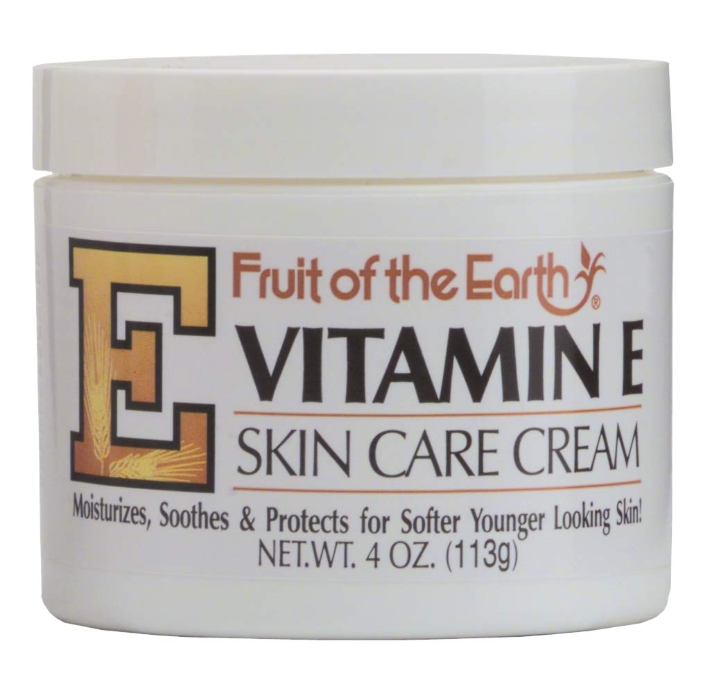 Fruit of the Earth Vitamin E Skin Care Cream 4 oz (113 g) Pack of 3
