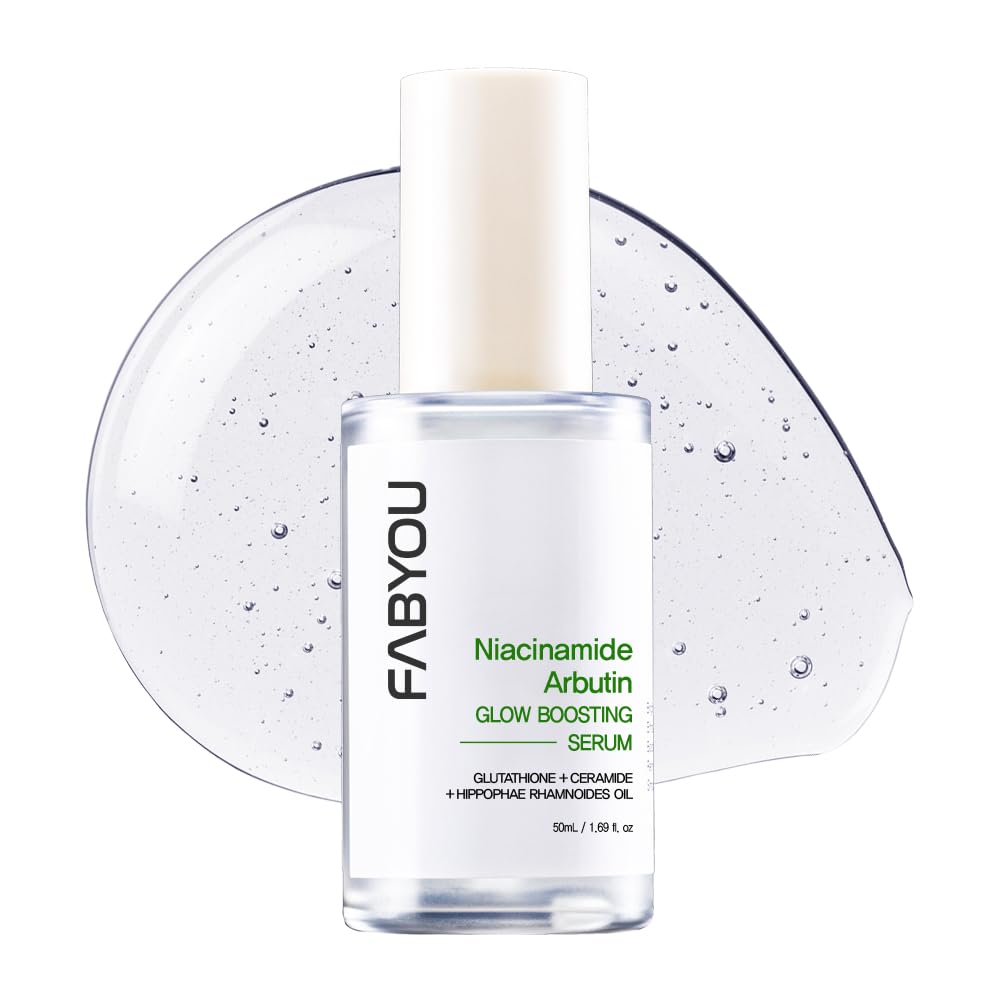 Niacinamide Arbutin Glow Boosting Serum 1.69 fl oz - Korean Skin Care for Radiant Skin, Deep Hydration & Even Tone with 10% Niacinamide & Arbutin, Daily Moisture Serum