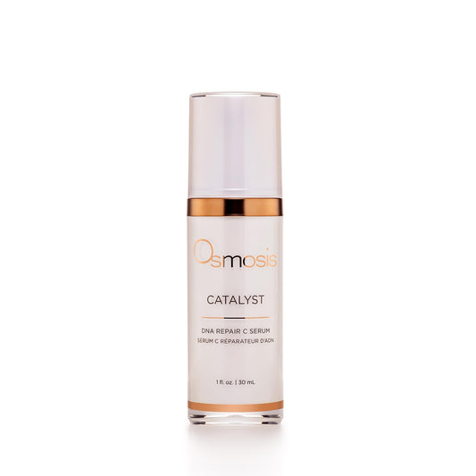 Osmosis CATALYST DNA Repair C Facial Serum to Boost Collagen, Improve Tone and Texture for Aging, Pigmented, Dry, Blemish-Prone Skin, 1 oz