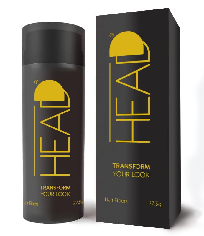 (DARK BROWN) | Plant Based I Full Hair in Seconds | Lightweight Hair Buidling Fibers for Thinning Hair Men & Women | Styling Powder | Hair Loss Products | The Sexiest Way to Fuller Hair!
