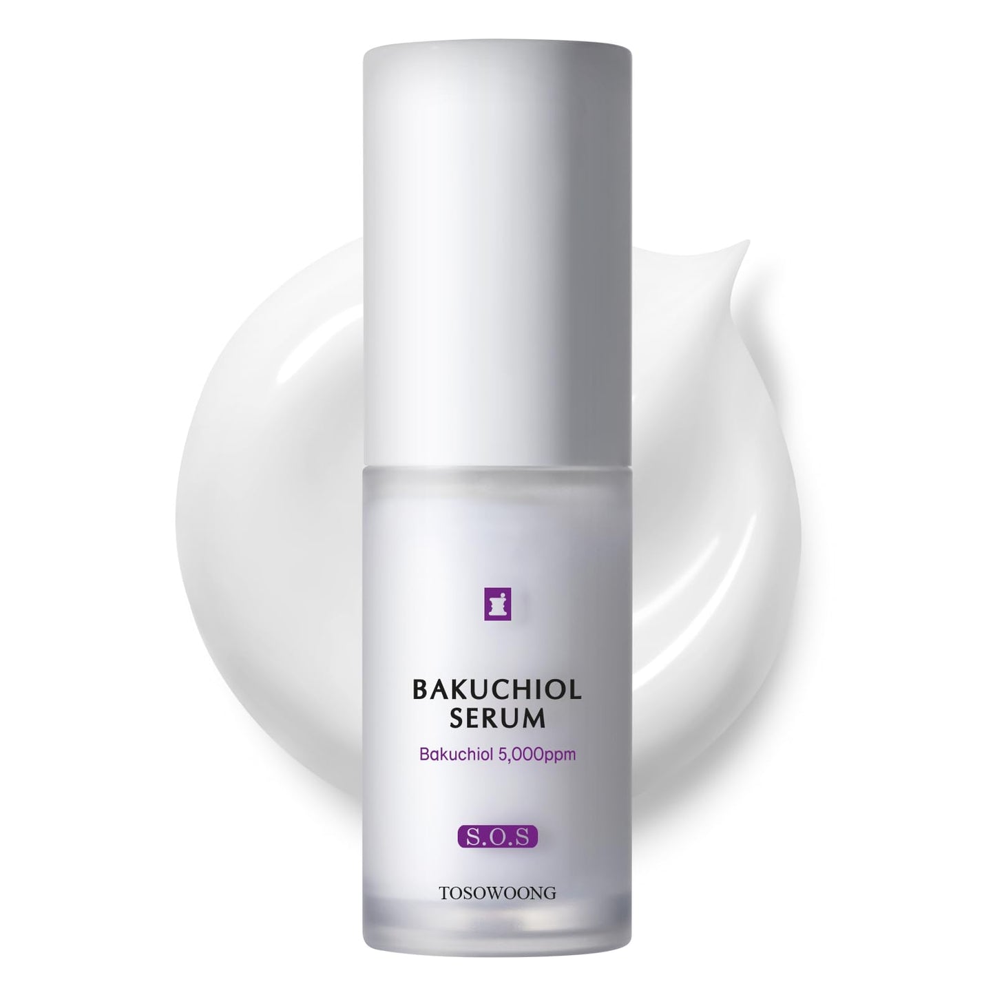 BAKUCHIOL Serum, 5,000ppm BAKUCHIOL, Anti-Aging, Pore Minimizer for Face, Hydrating Glow Serum, Facial Moisturizer, Active Skin Repair, Glass Skin, Korean Skincare, 30ml, 1.01 fl. oz.