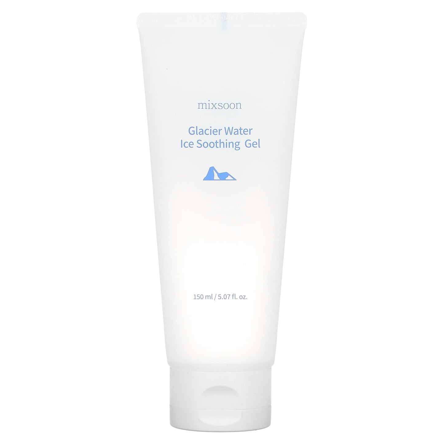 mixsoon Glacier Water Ice Soothing Gel 5.07 Fl. Oz. /150ml Cooing Soothing Care for Sensitive Skin Korean Glass Skin Care