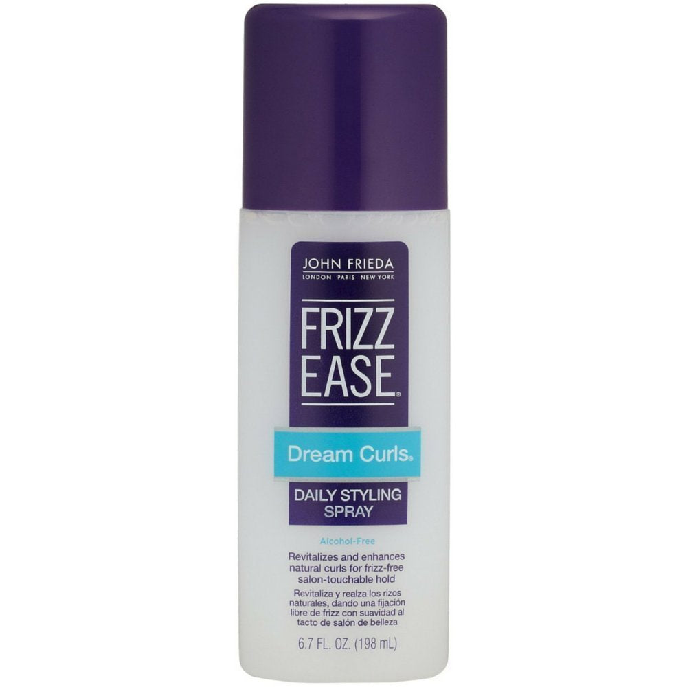 JOHN FRIEDA Frizz-Ease Dream Curls Daily Styling Spray, 6.7 Fl Oz (Pack of 4)
