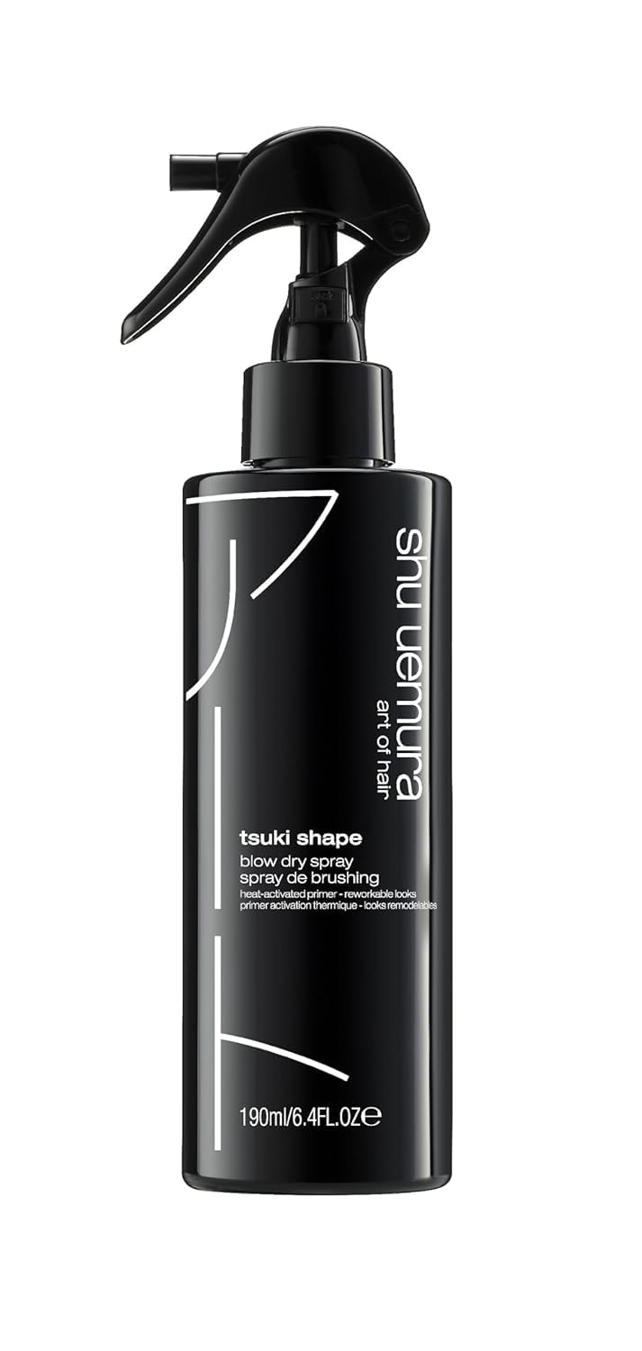 Tsuki Shape Heat-Activated Blow Dry Spray - Styling Spray, Adds Volume and Definition, 6.4 Fl Oz