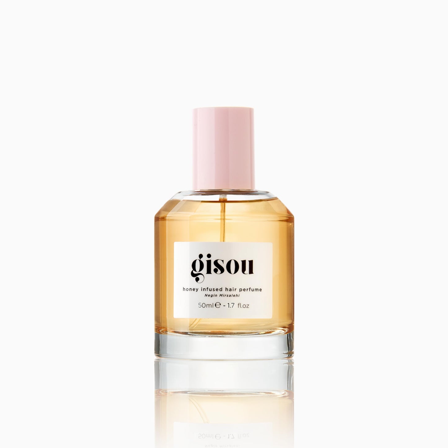 Gisou Honey Infused Hair Perfume, A Delicate Hair Fragrance with Sweet Notes of Honey Blended into Spring Florals, Nourishing and Hydrating Hair Shine Spray (1.7 fl oz)