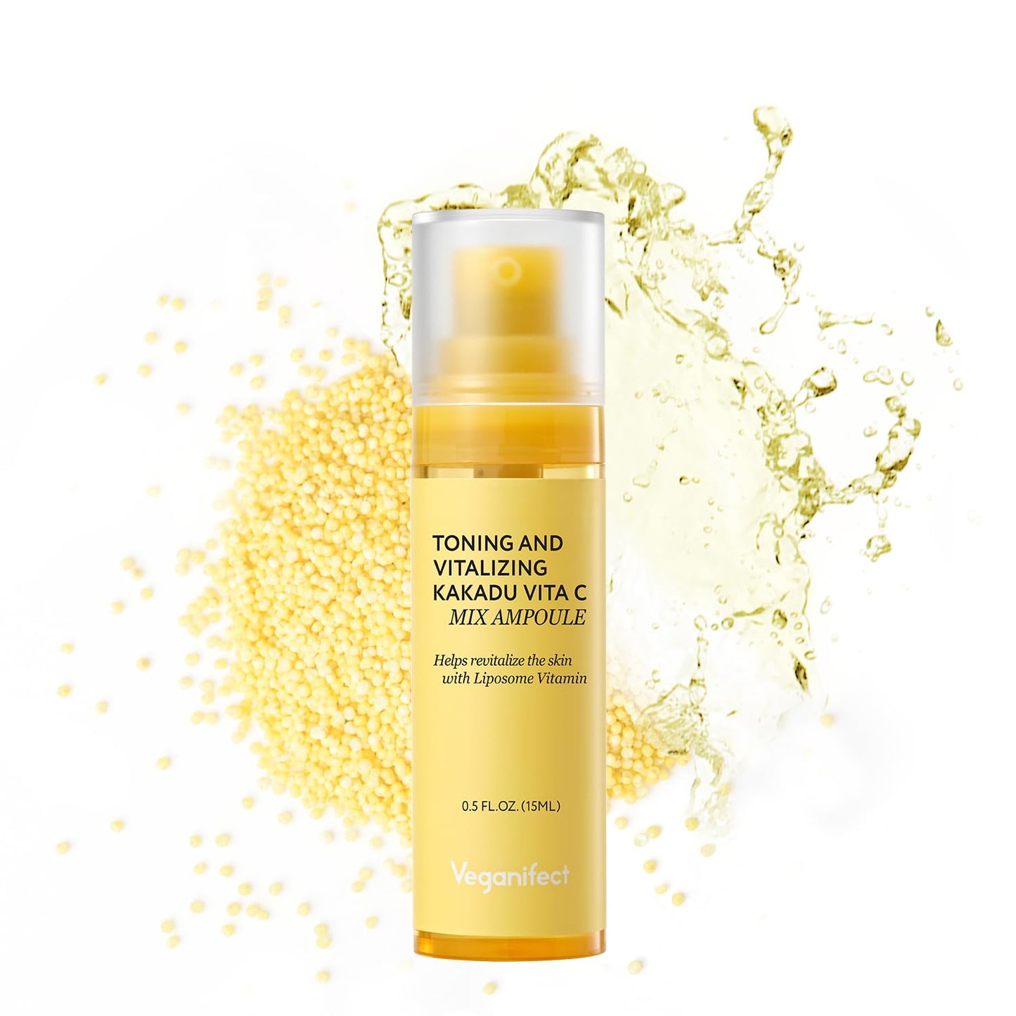 Vita C Ampoule, Dark Spot Correction, Boosting Skin Luminosity, Korean Skin Care, Vegan,0.5 Fl Oz