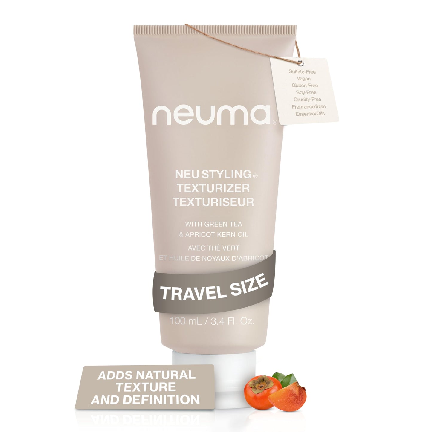 NEUMA Neu Styling Hair Texturizer Cr�me, 3.4 Fl. Oz. Hair Texture Cream with Persimmon Scent