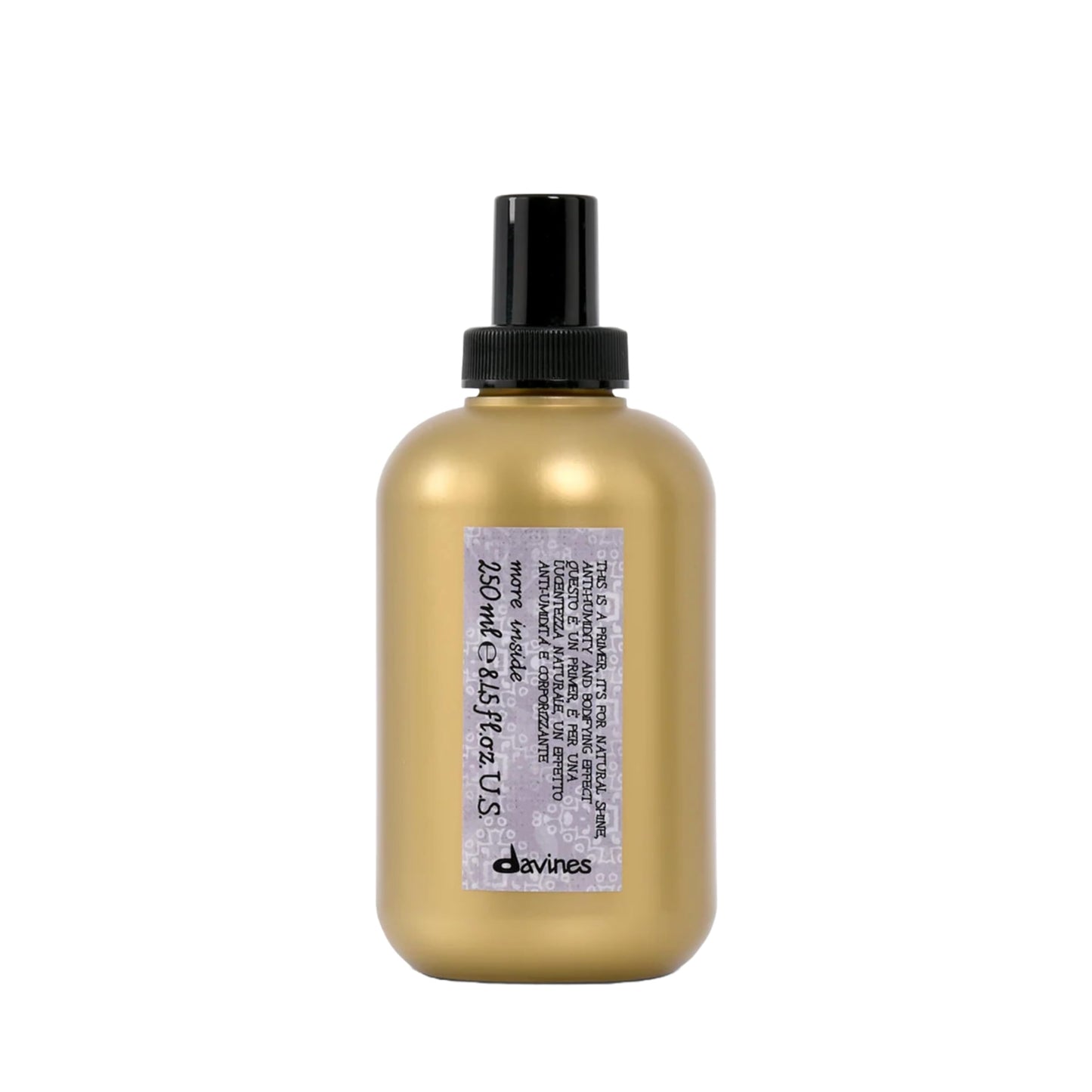 DAVINES This is a Primer. It's for Natural Shine, Anti-Humidity and Bodyfying Effect, 8.45 oz.