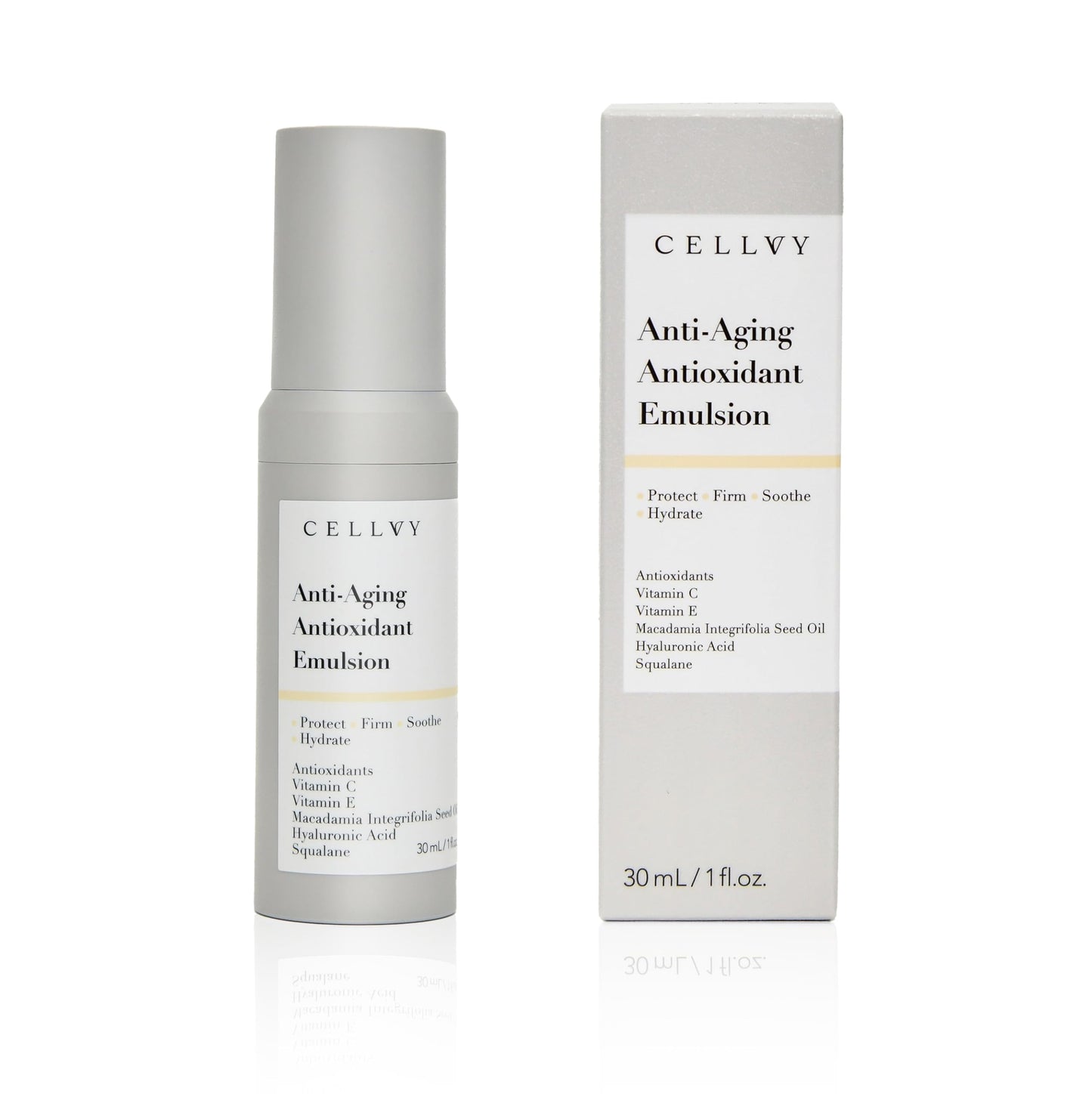 Anti-Aging Antioxidant Emulsion with Hyaluronic Acid, Vitamin C & E, Korean Taiwanese Skincare, Firming & Hydrating Face Lotion, Smooths Fine Lines & Wrinkles and Boosts Collagen Production