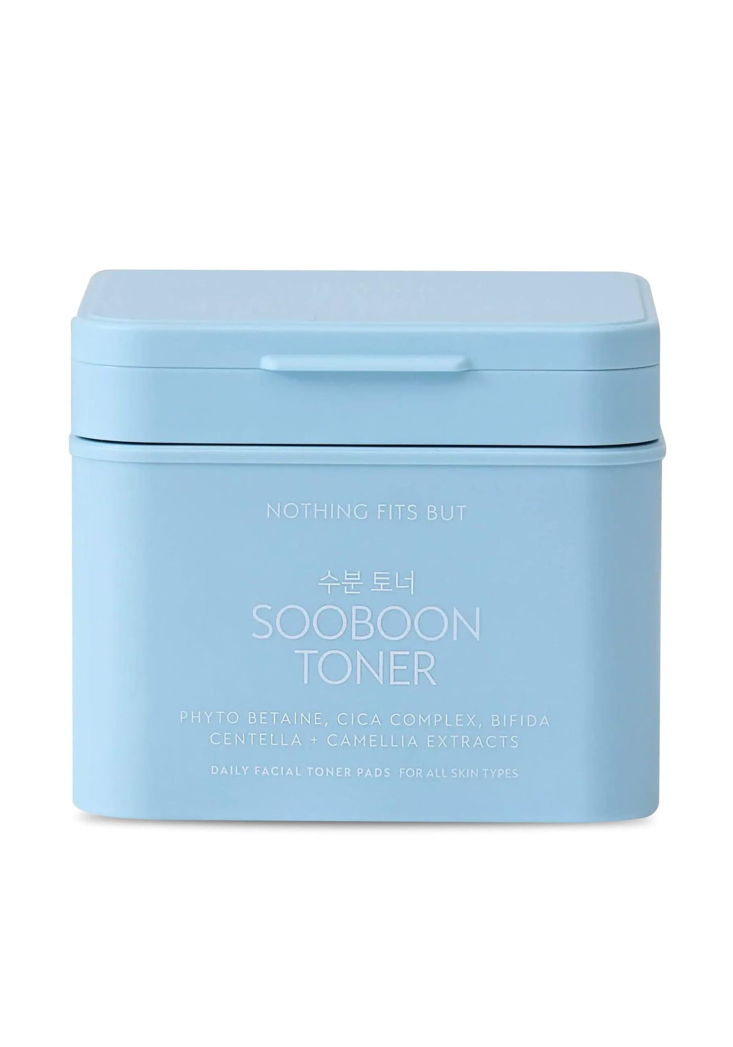 Nothing Fits But Sooboon Serum, Cotton Facial Toner Pads with Betaine, CICA & Bifida, Facial Skin Care Products, Serum Pads for Skin Moisturization