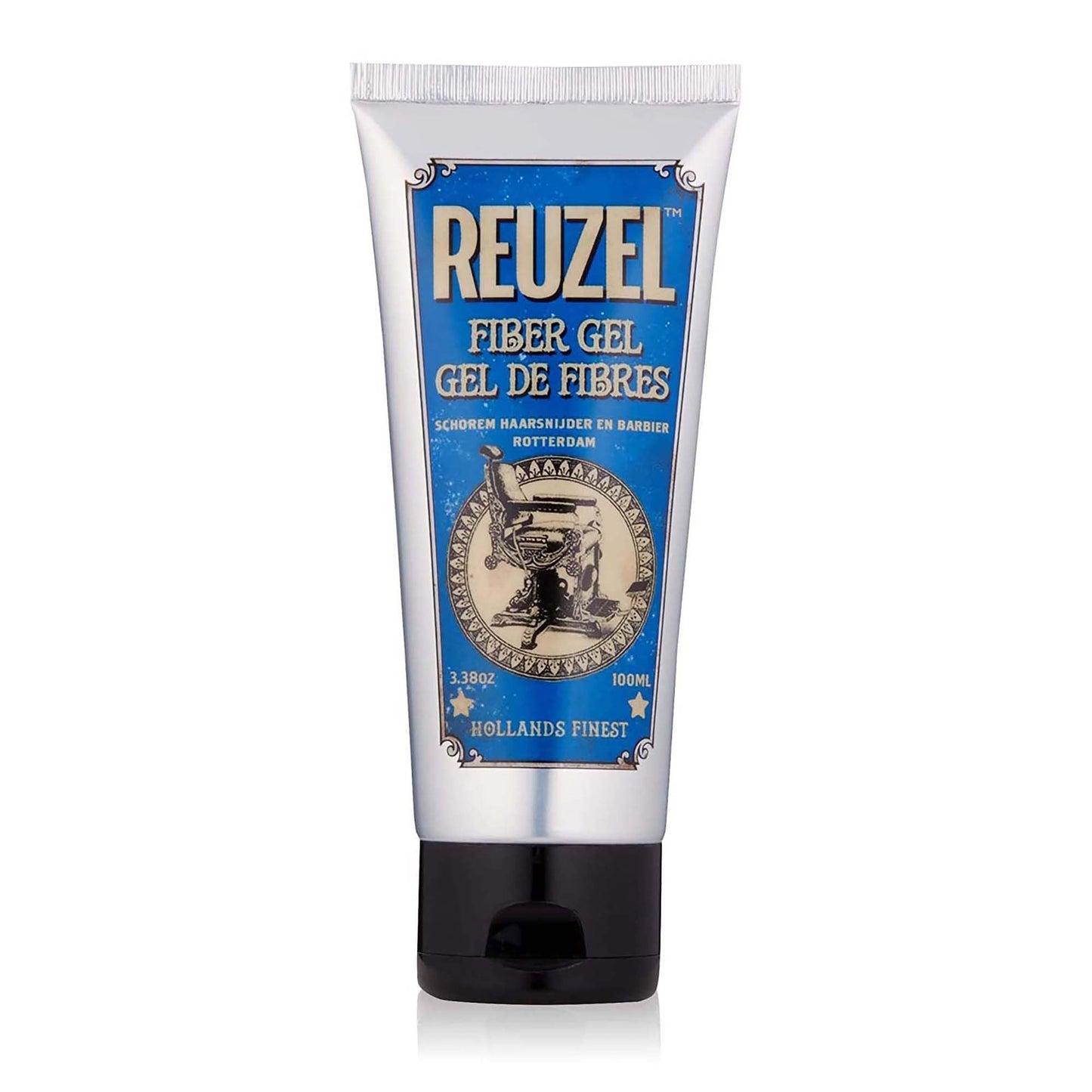 Reuzel Fiber Gel For Men - Alcohol Free Formula - Subtle, Sugary Rum Fragrance - Non Sticky And Flake Free - Adds Fullness And Structure To The Hair - Firm Holding Power - Easy To Wash Away