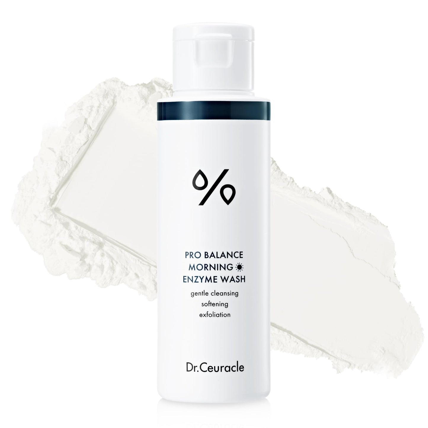 Dr.Ceuracle Pro Balance Enzyme Powder Face Wash - Korean Day and Night Natural Enzyme Powder Face Wash for Deep Pore Cleansing, Sebum Removing, pH Skin Balancing Care (Morning Wash)