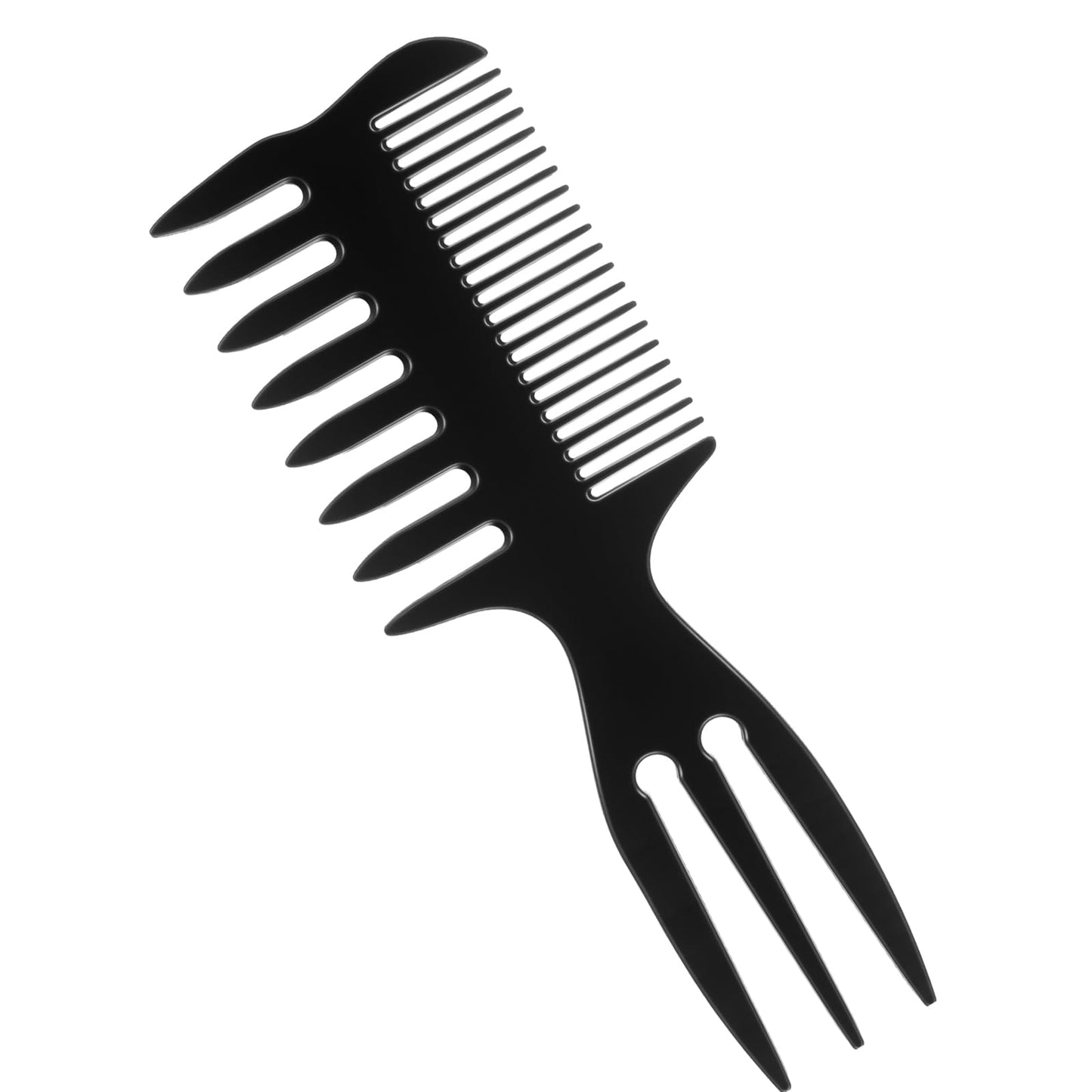 Styling Comb Slicked-back Combs 3 in 1 Fish Tail Bone Shape Hair Wide Tooth Comb Texture Combs for Salon or Hom
