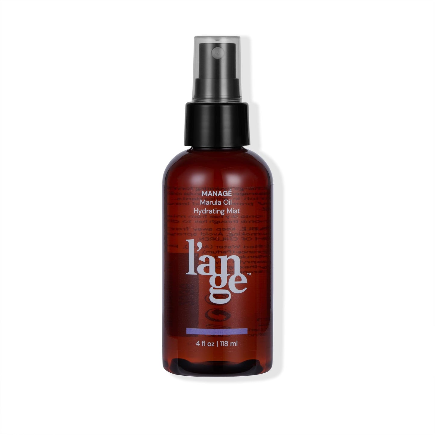 L'ANGE HAIR Marula Oil Hydrating Mist | Hair Oil for Frizzy Hair | Reduces Frizz & Flyaways | Hair Serum for Dry Hair | Locks in Moisture & Shine | Lightweight Hydrating Hair Oil Spray for Smooth Hair