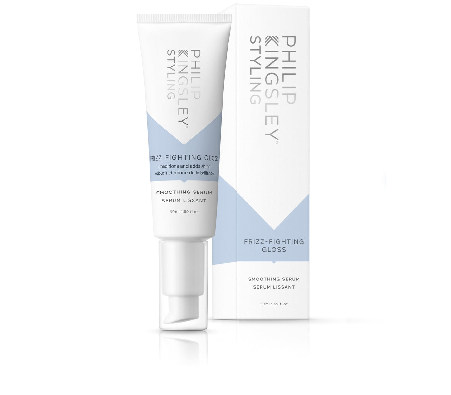 PHILIP KINGSLEY | Frizz-Fighting Gloss | Hair Gloss | Smoothing Hair Serum to Control Frizz, Condition and Add Shine | 1.69oz