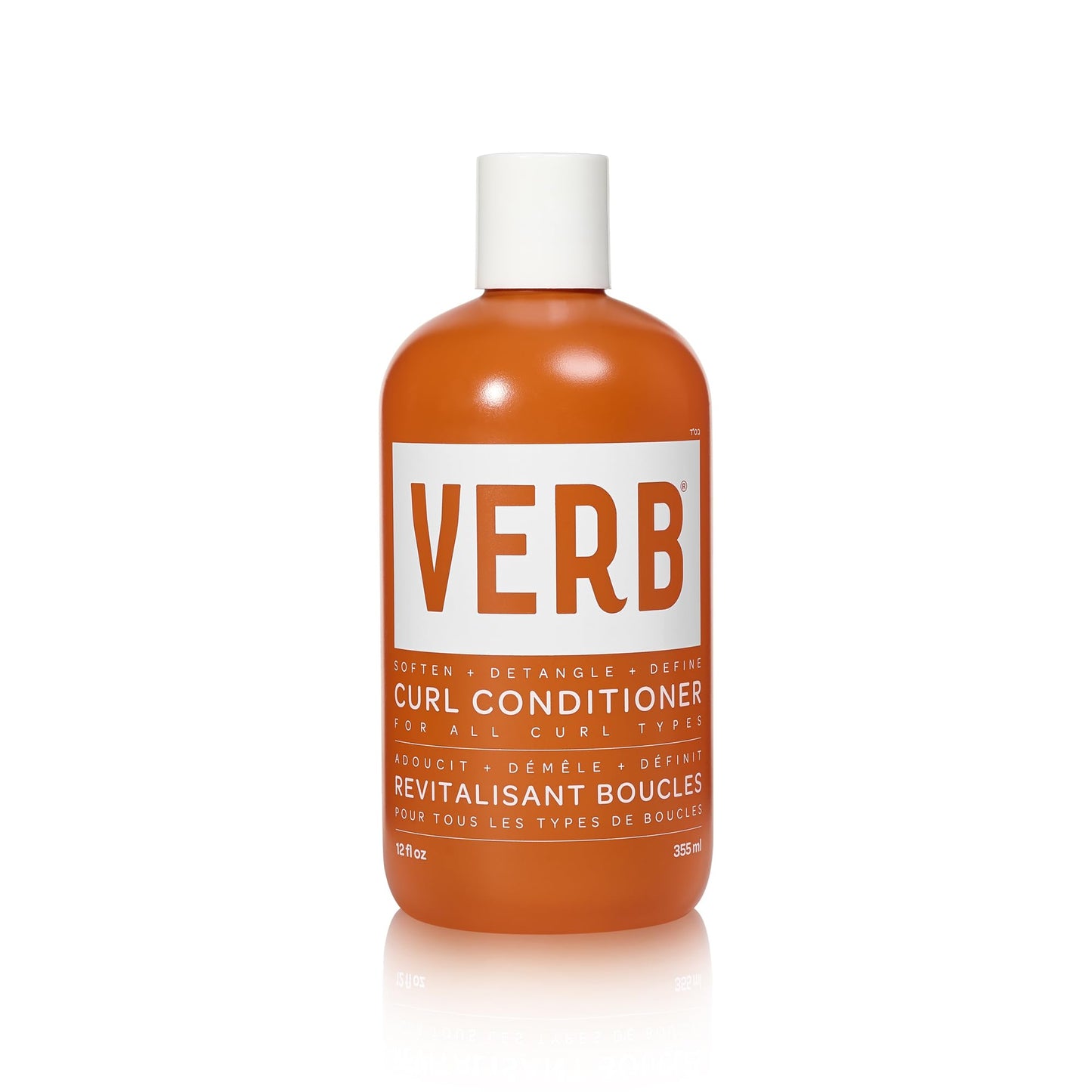 VERB Curl Conditioner - Soften, Define + Hydrate - Frizz Control + Curl Retention - Vegan, No Parabens or Harmful Sulfates