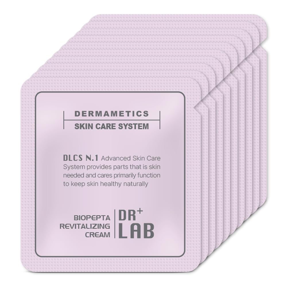 Biopepta Revitalizing Cream 0.34 fl oz /10ml Skin Elasticity Wrinkle Care Hydrating Skin with Marine Collagen Peptides Korean Skincare