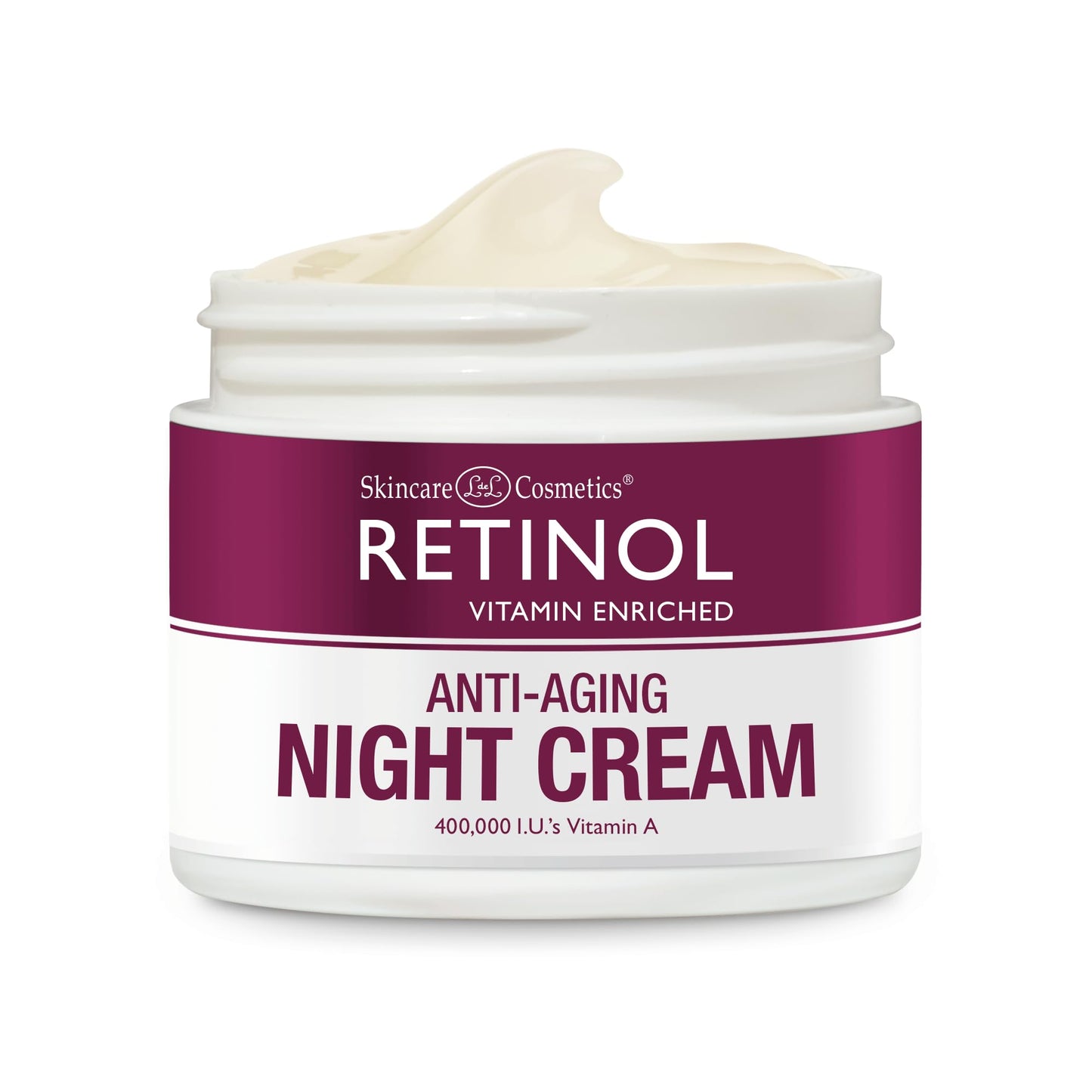 Retinol Skincare LdeL Cosmetics Cream (Night Cream, 1.7 Fluid Ounces)