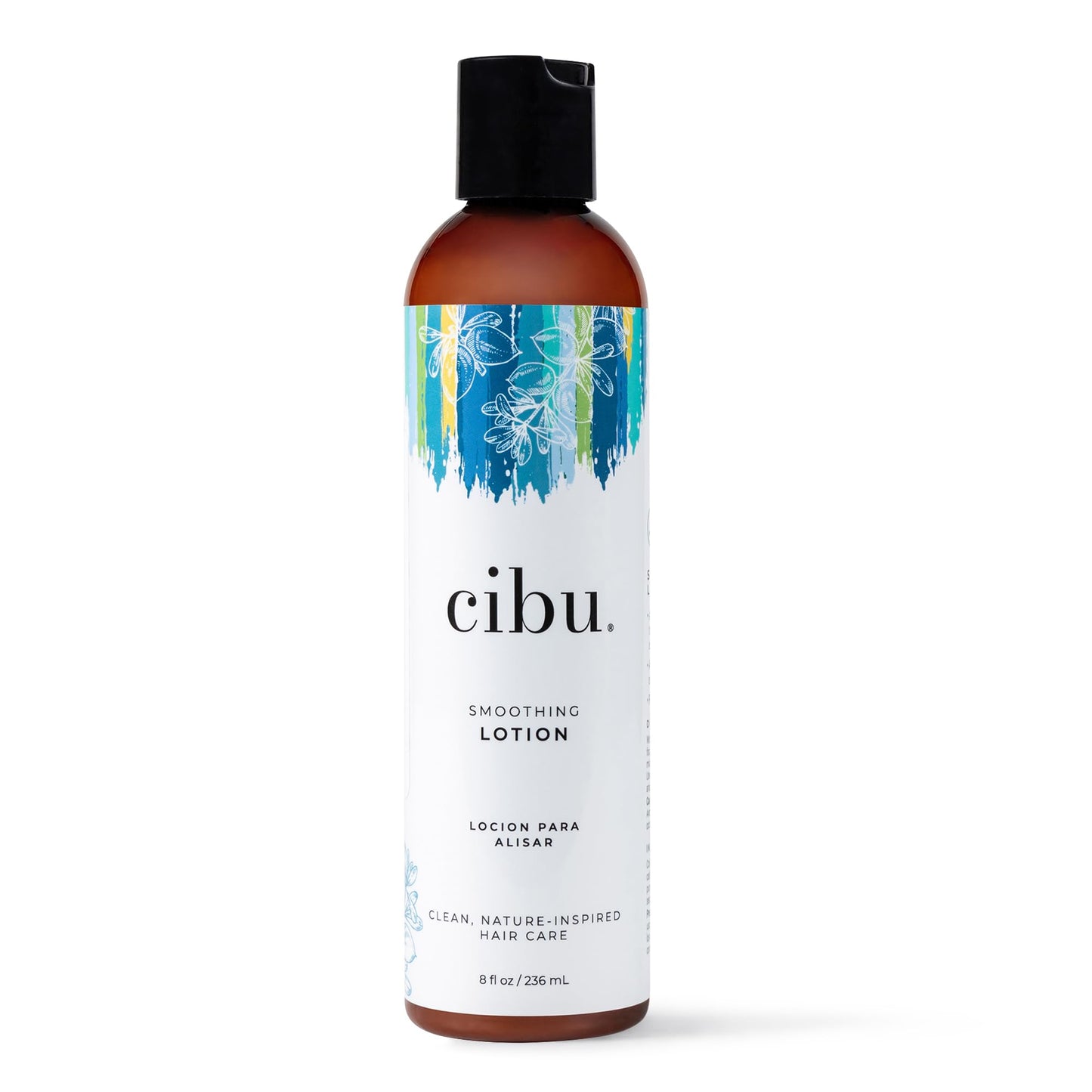 Cibu Smoothing Lotion | Styling Cream for Straightening Hair | At Home Smoothing Treatment | Anti Frizz Creme | Hair Straightener | Flyaway Smoother | 8 Ounces